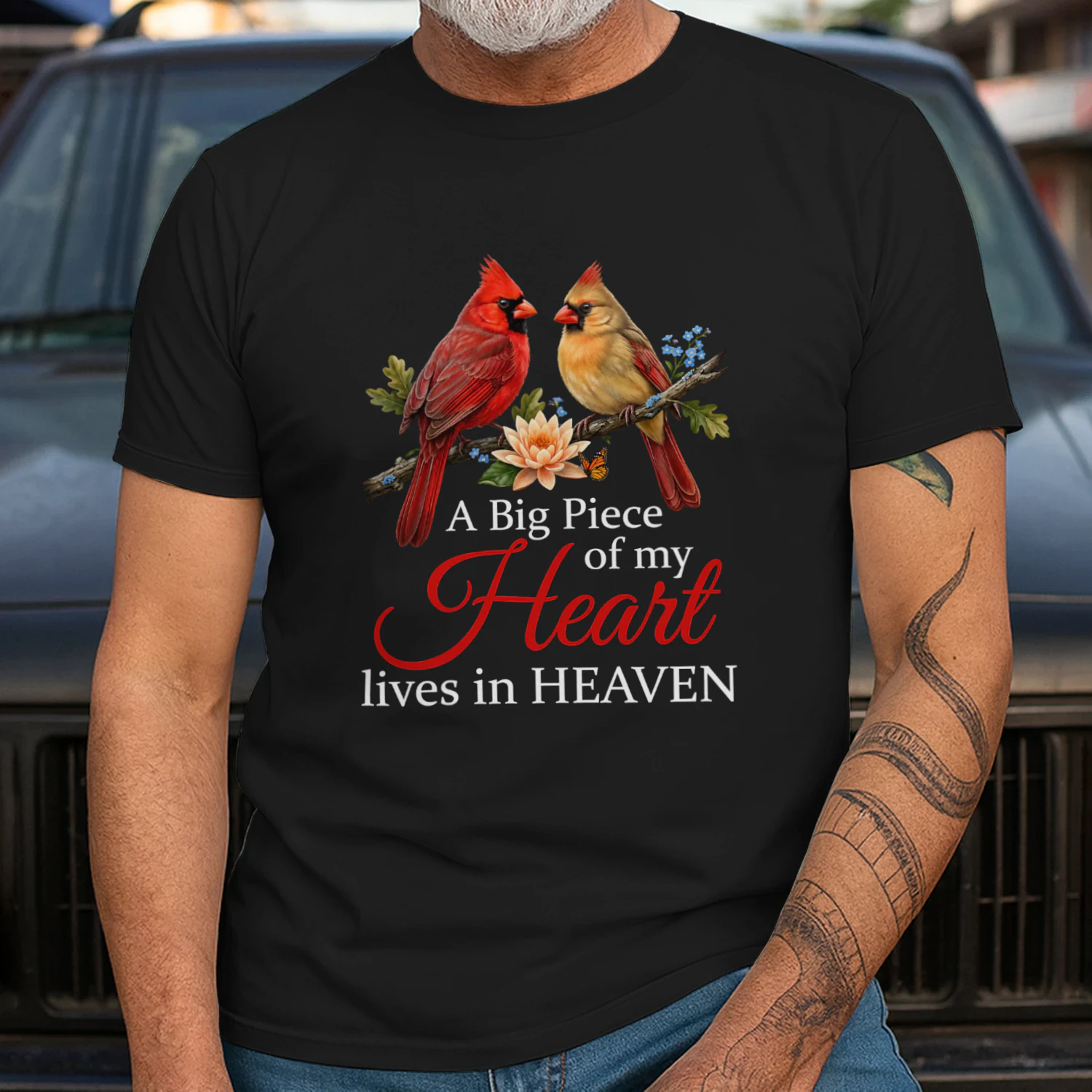 A Big Piece Of My Heart Lives In Heaven