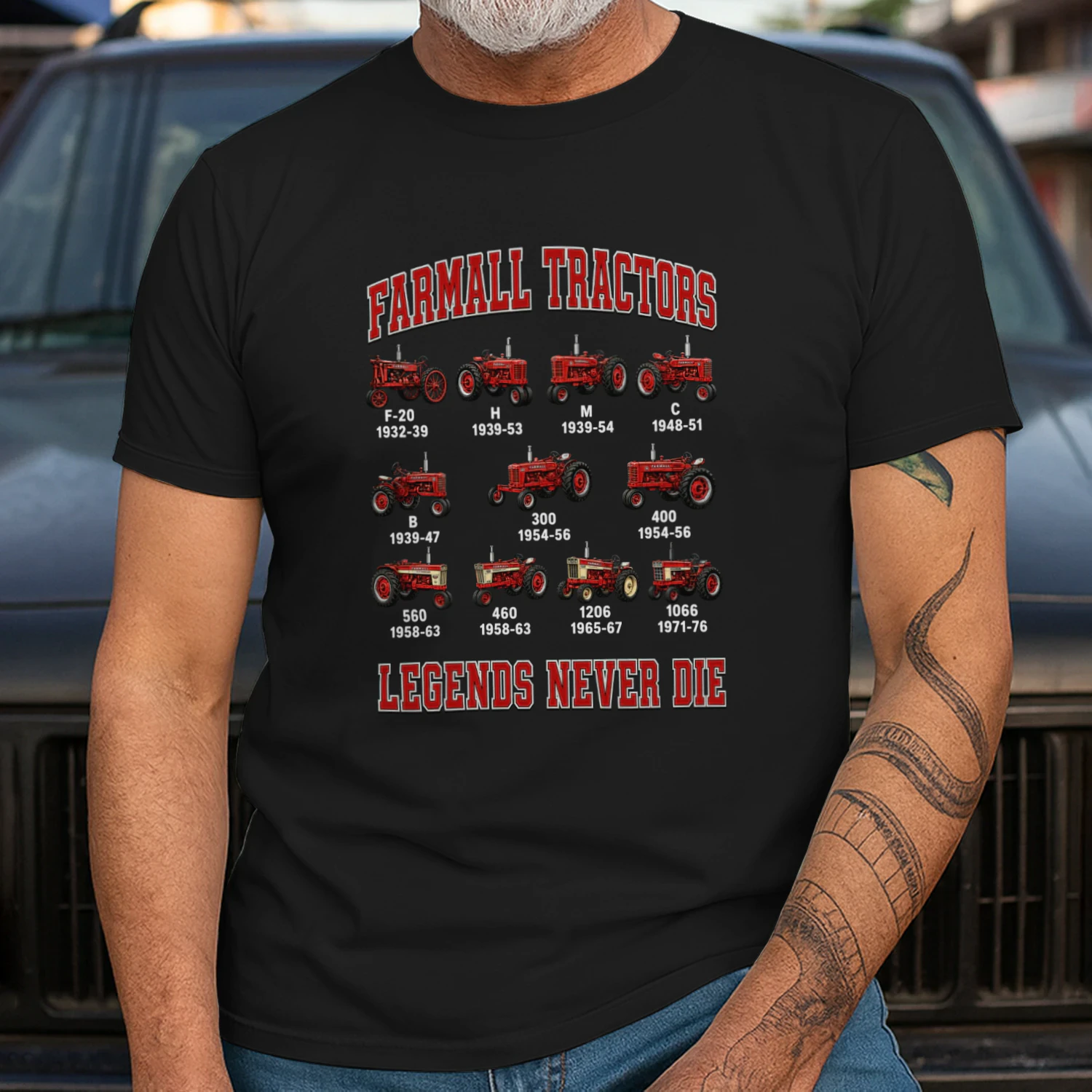 Farmall Tractors Legends Never Die