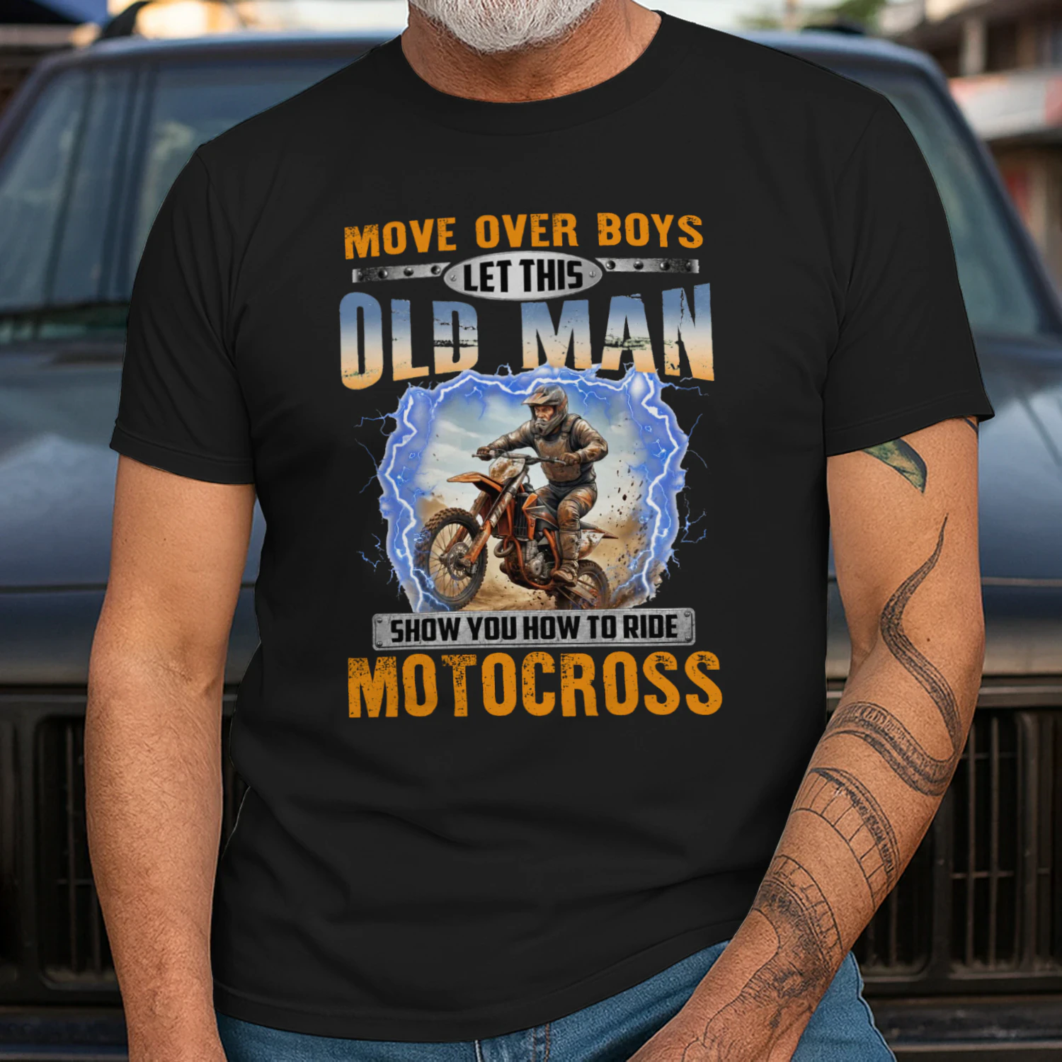 Old Man Show You How To Ride Motocross