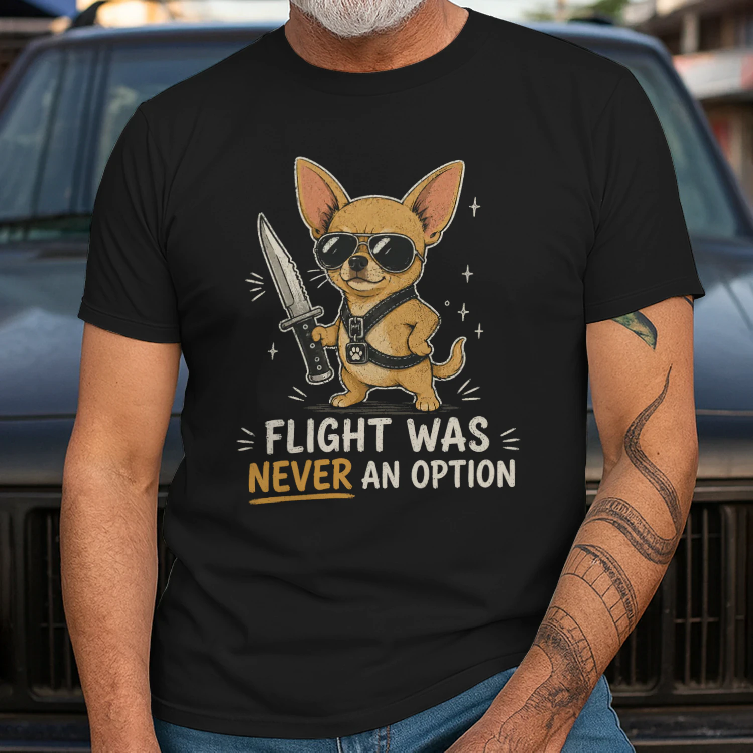 Flight was never an option