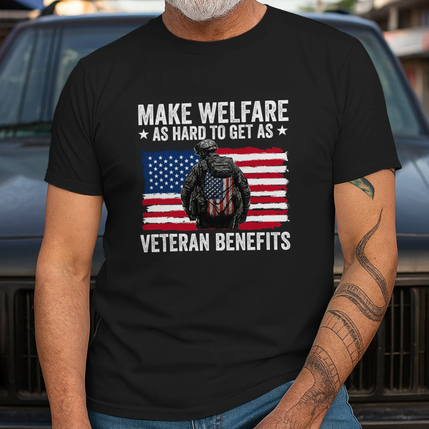 Make Welfare As Hard To Get As Veteran Benefits