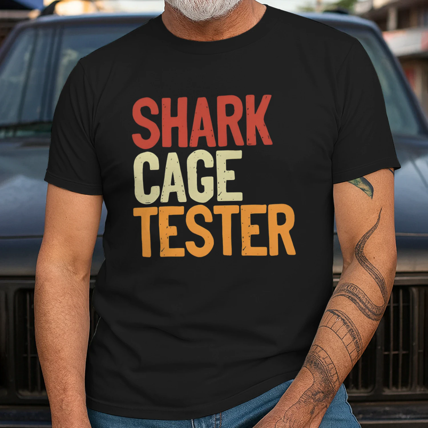 Limb Loss - Shark cage tester