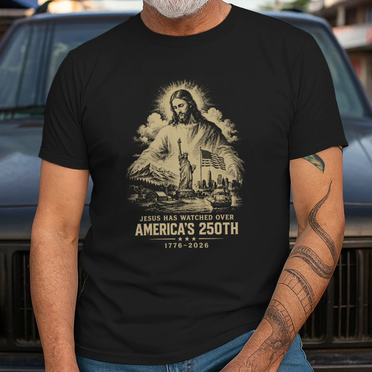 Jesus has watched over america's 250th