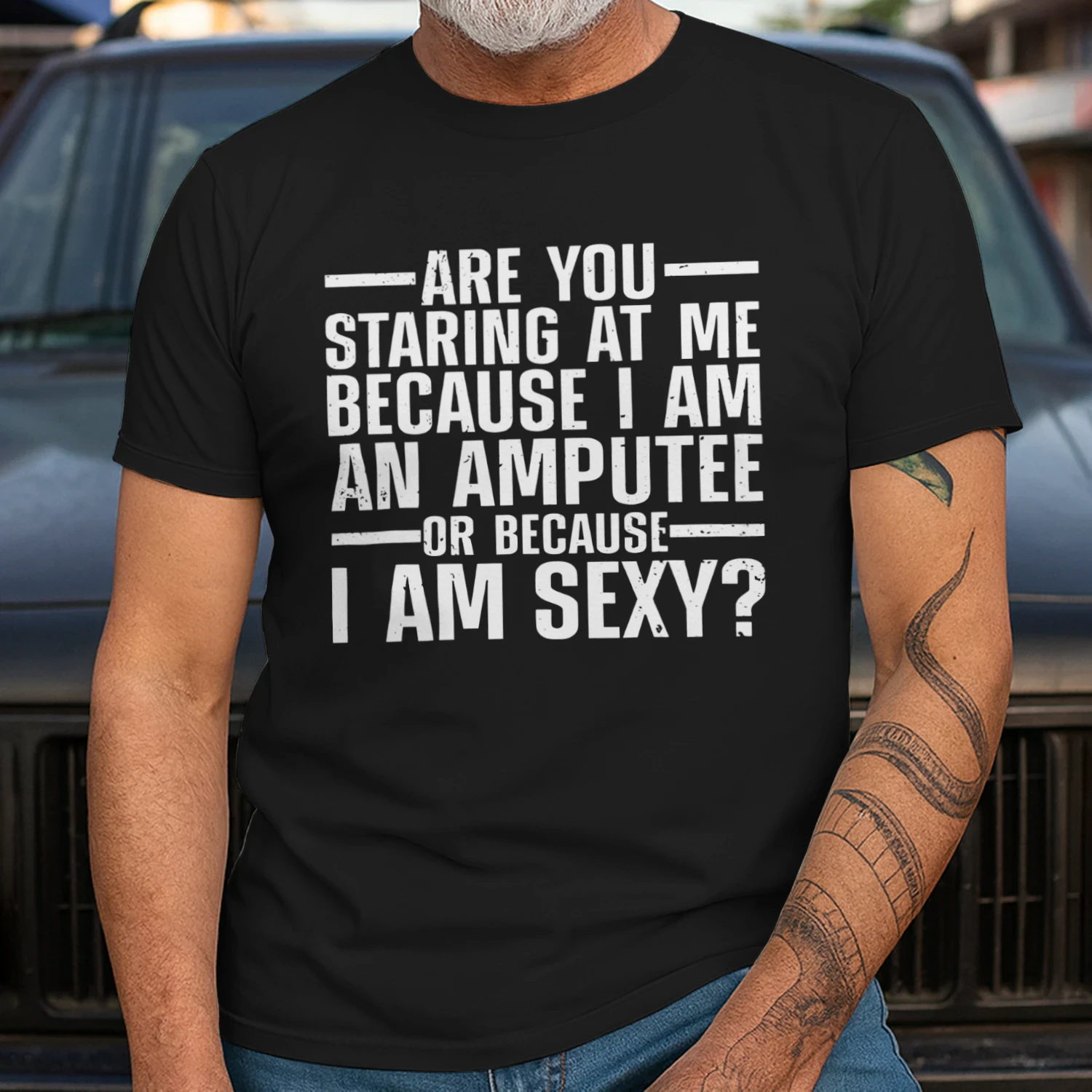 Limb Loss-ARE YOU STARING AT ME BECAUSE I AM AN AMPUTEE OR BECAUSE I AM SEXY
