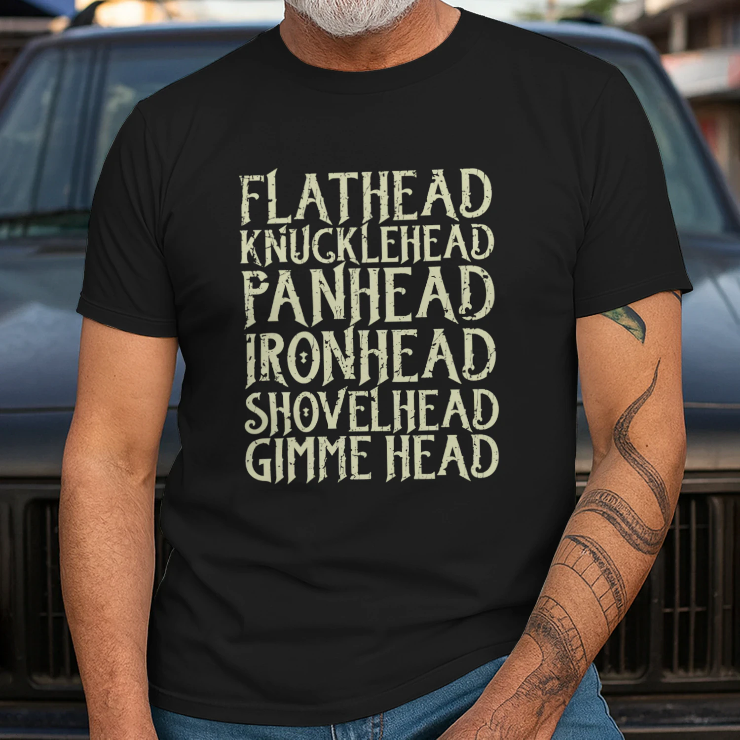 Head Count 1903 Biker