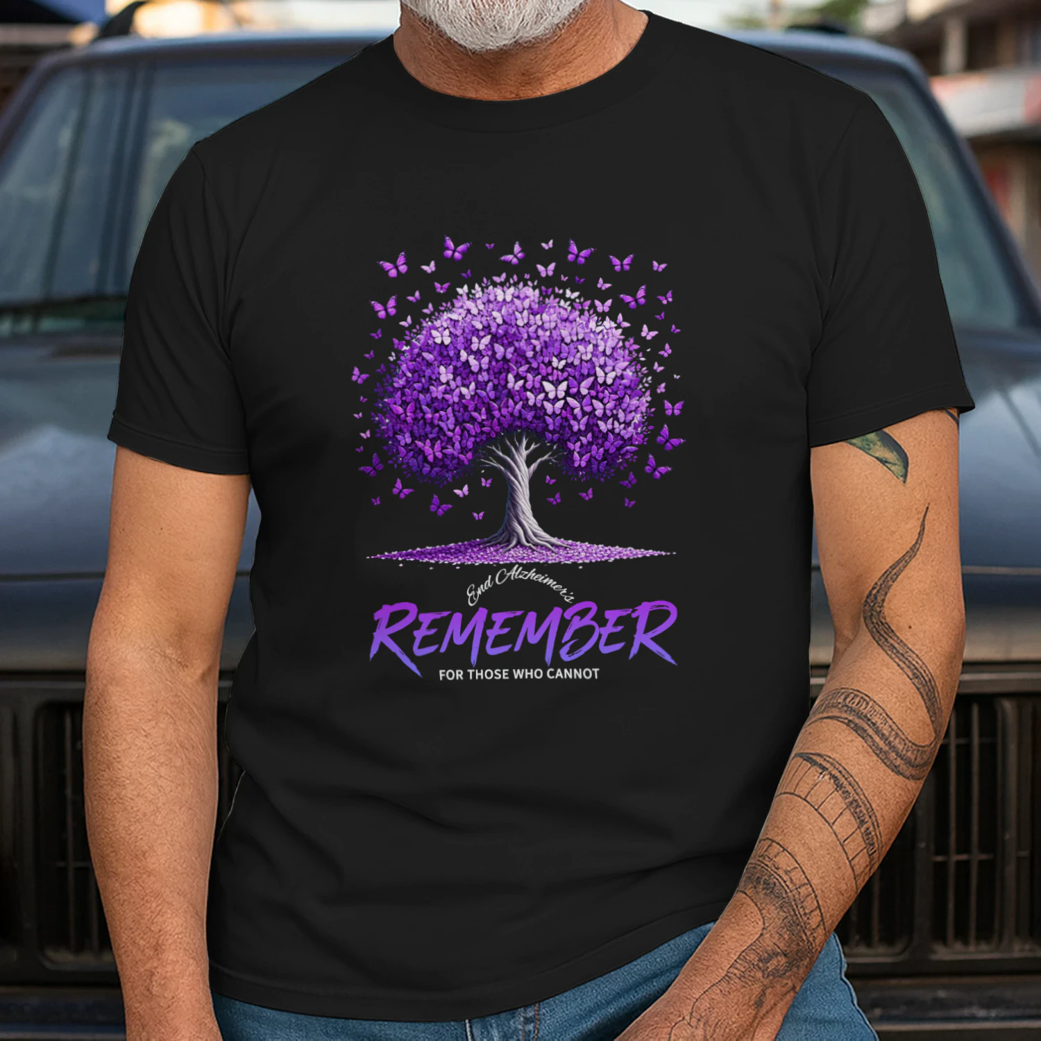 Alzheimer Awareness Warrior Remember For Those Who Cannot