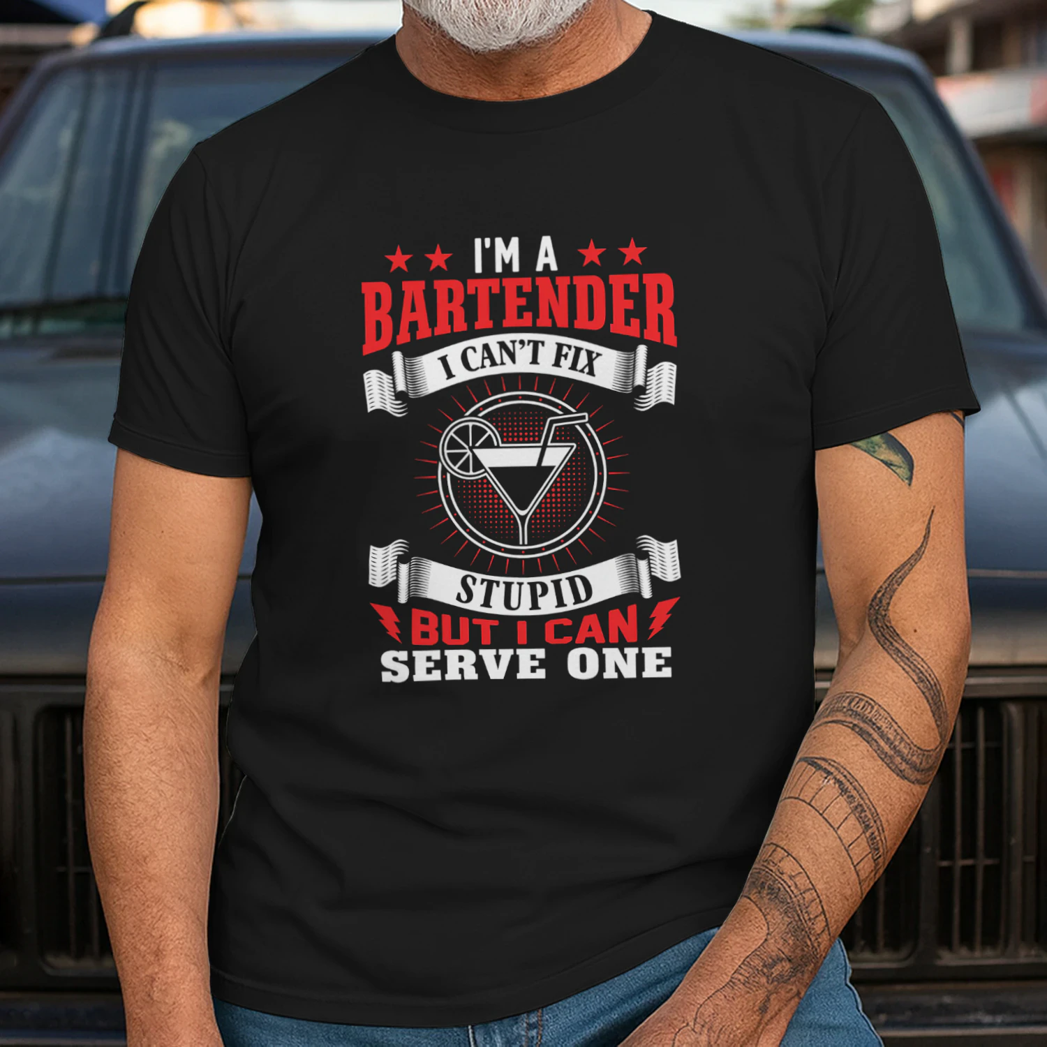 Im A Bartender I Cant Fix Stupid But I Can Serve One