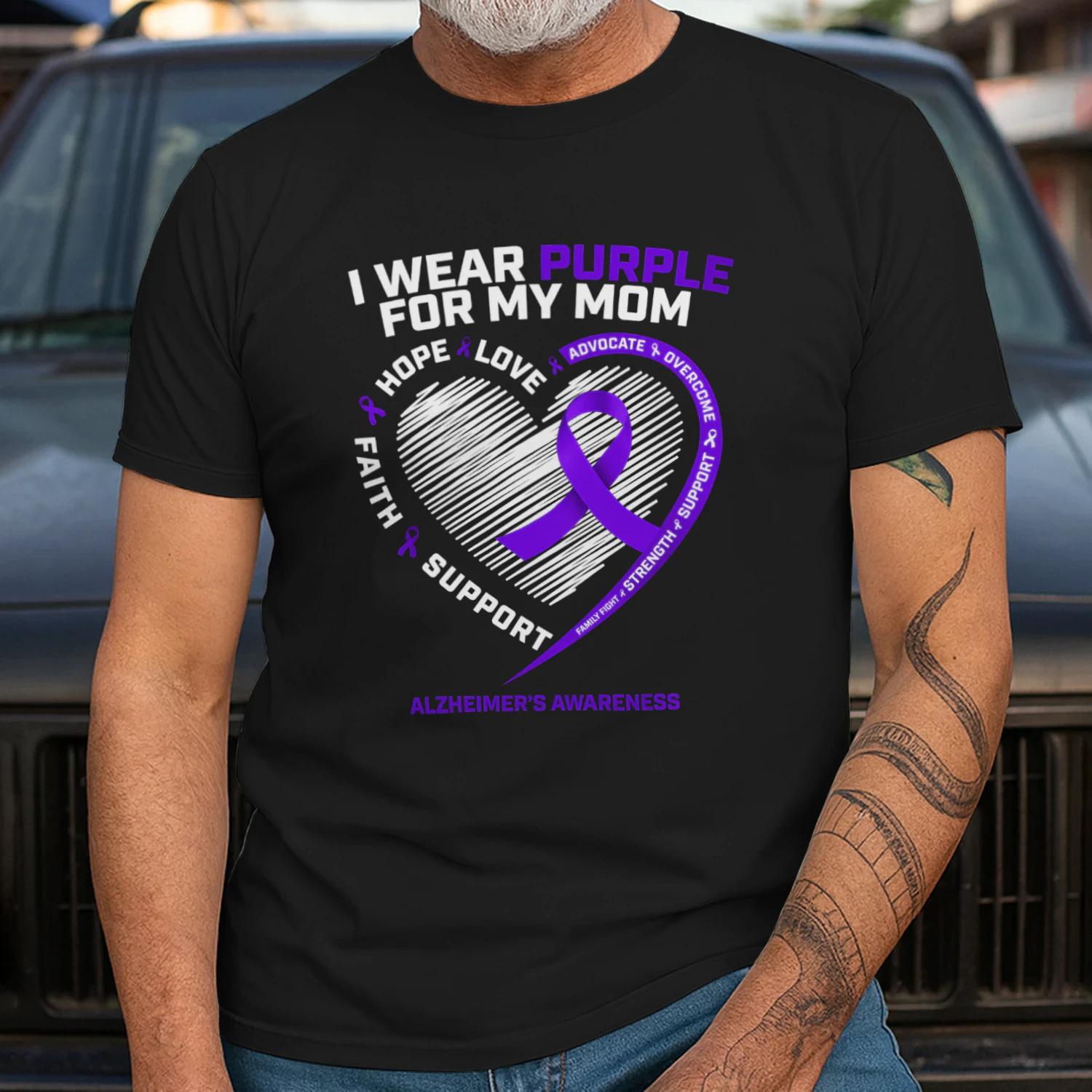 Purple Alzheimers Awareness Products Mom Gifts