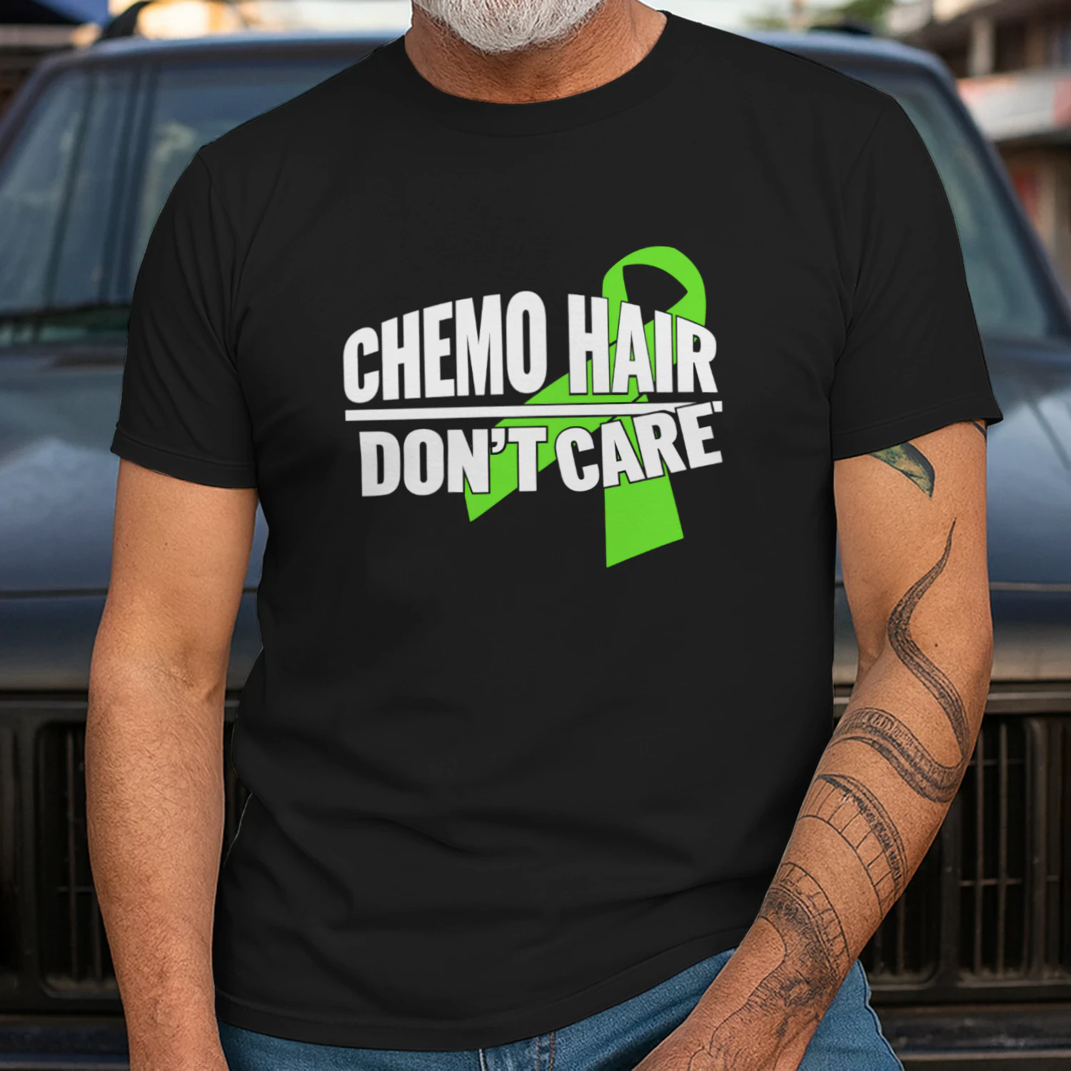 Chemo Hair Don't Care B Cell Lymphoma Cancer