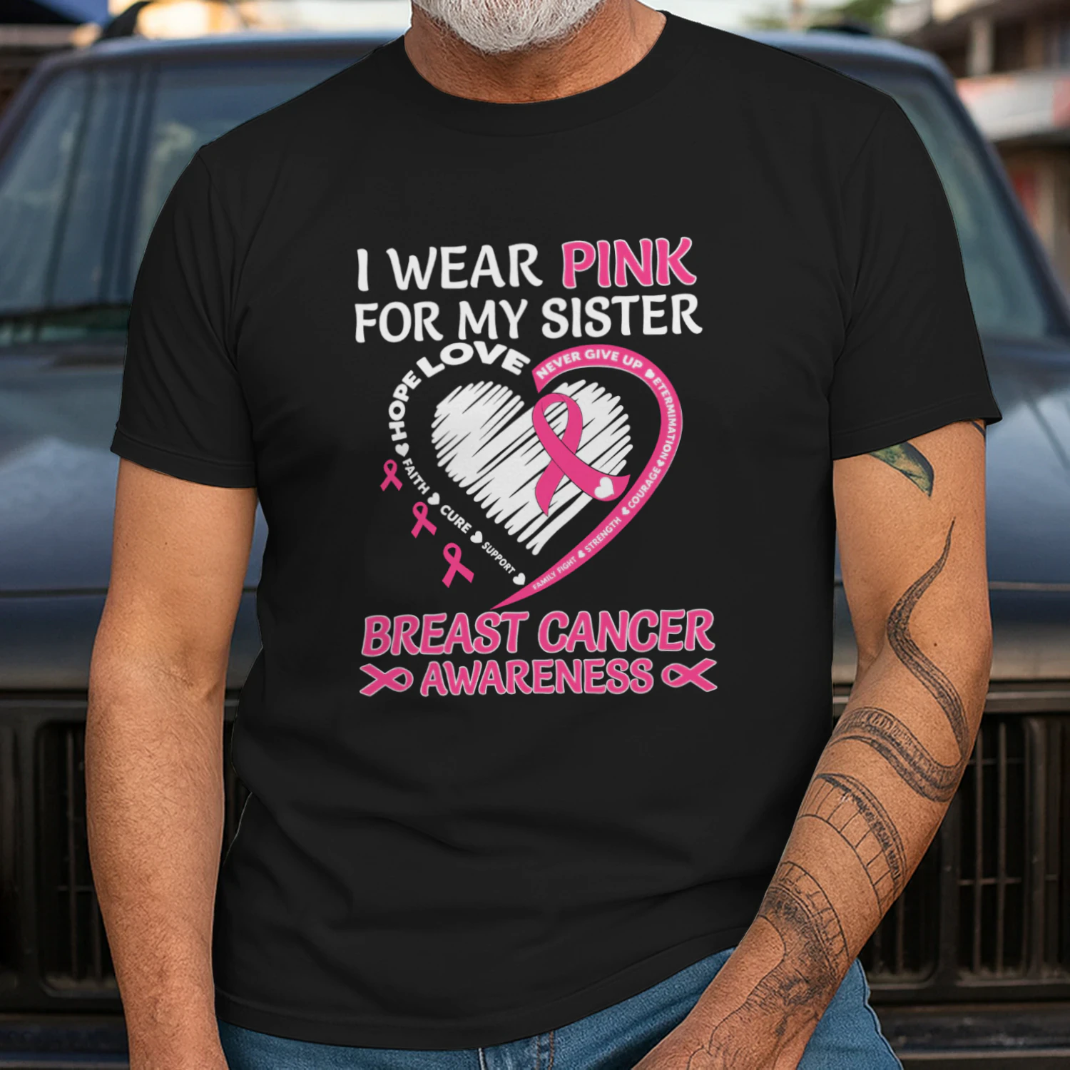 I Wear Pink For My Sister