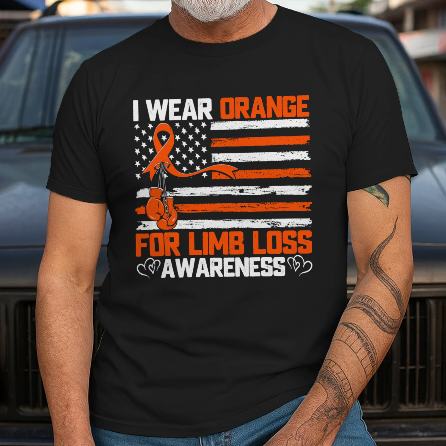 Limb Loss - I wear orange for limb loss awareness