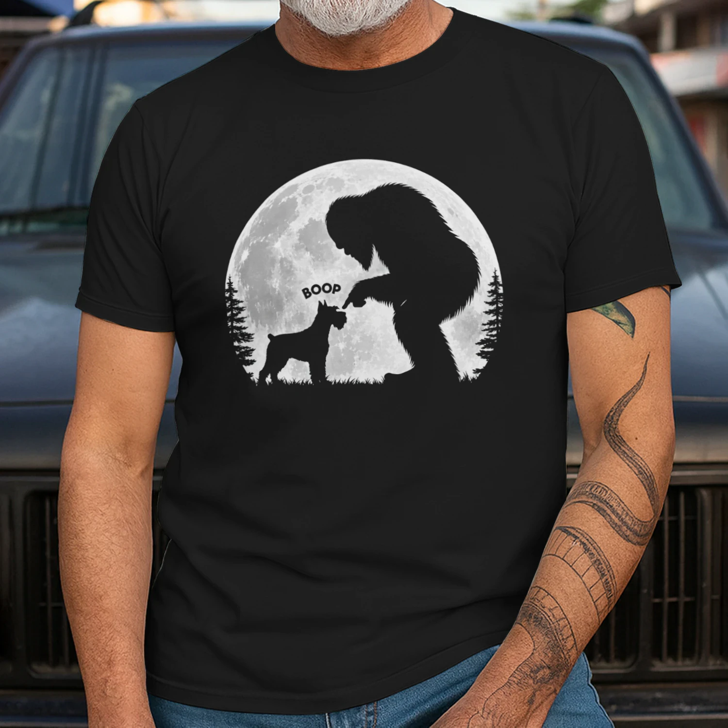 Bigfoot Boop Schnauzer