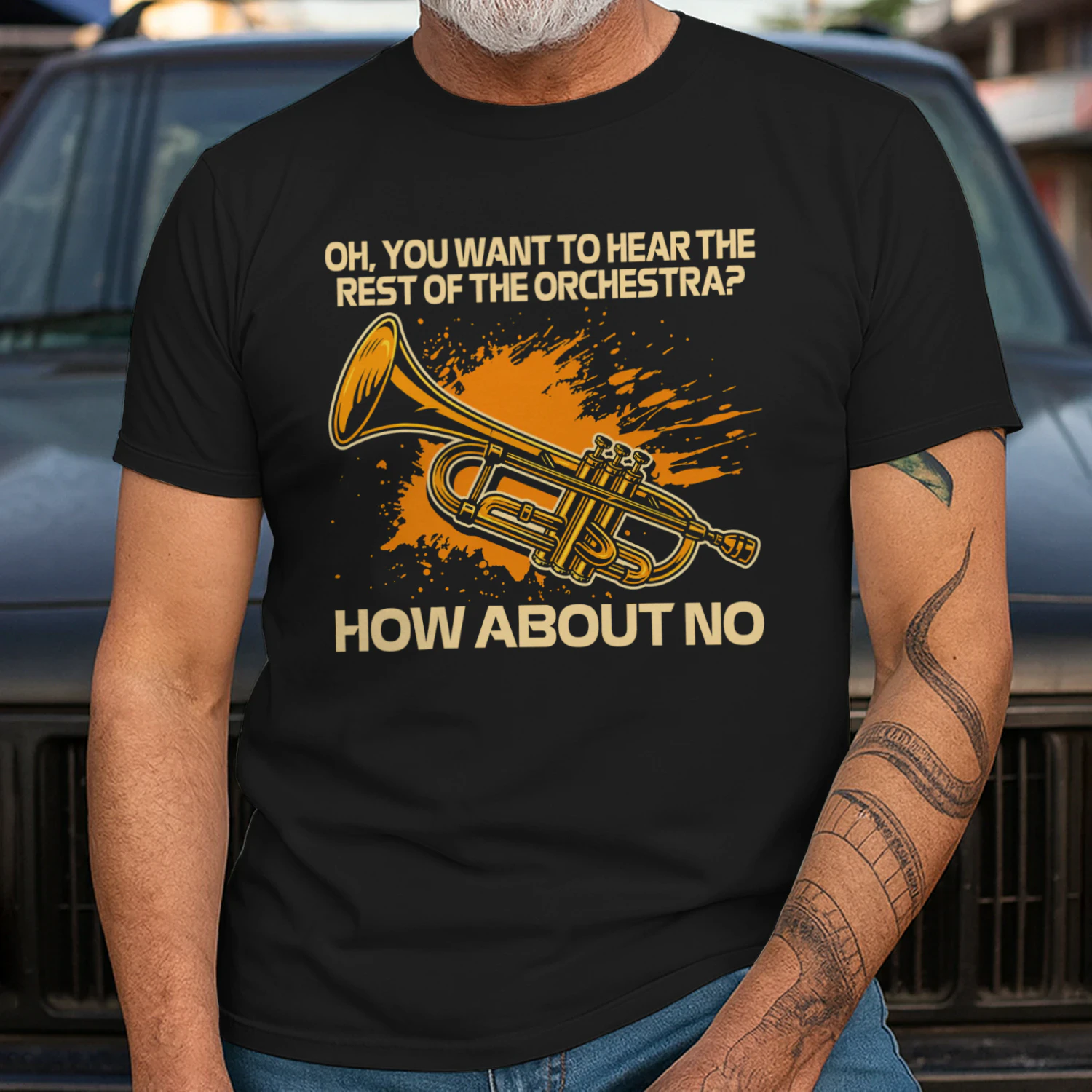 Oh You Want To Hear The Rest Of The Orchestra How About No Trumpet