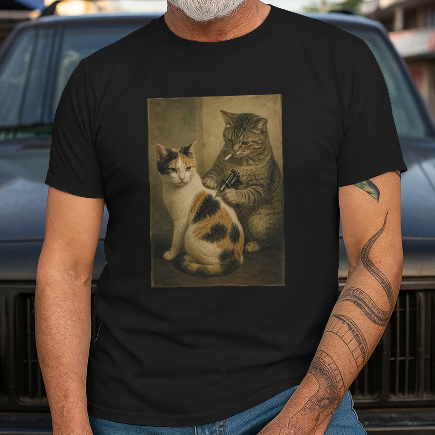 Tattoo cats