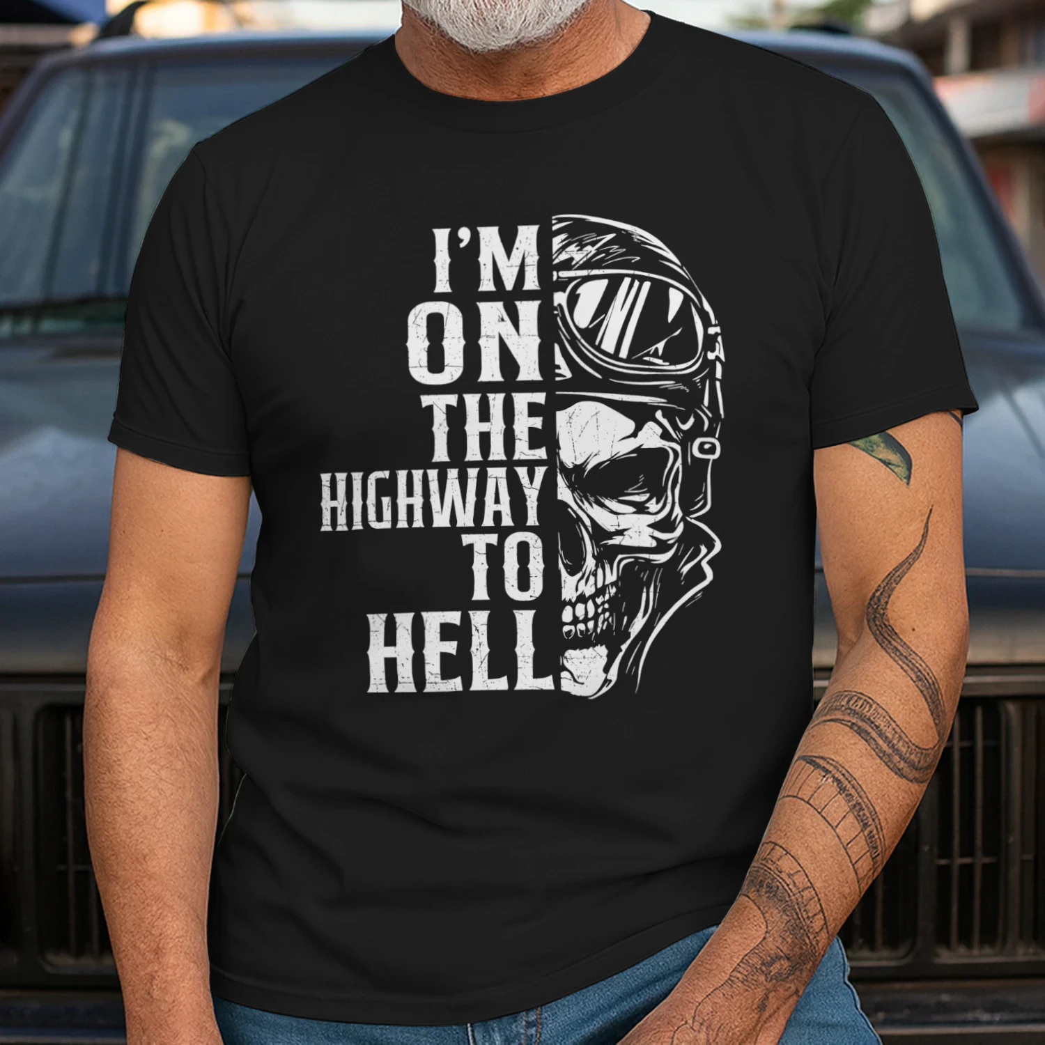 Im On The Highway To Hell Biker Motorcycle