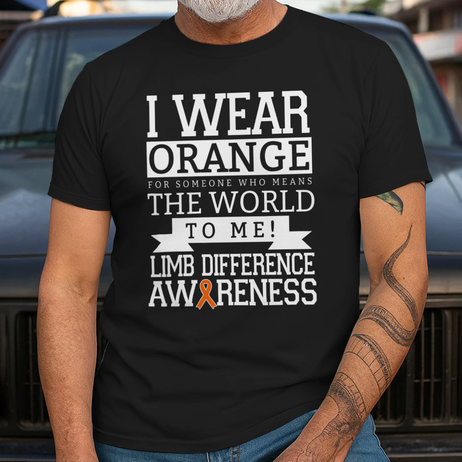 Limb Loss - I wear orange for someone who means