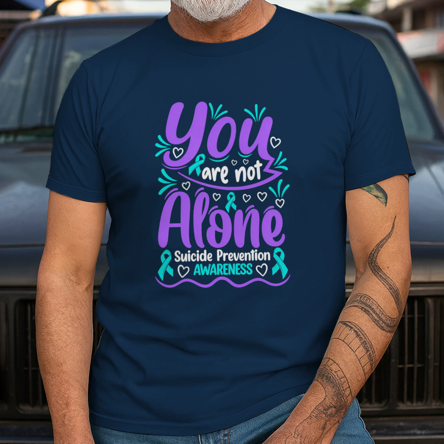 You Are Not Alone Suicide Prevention Awareness