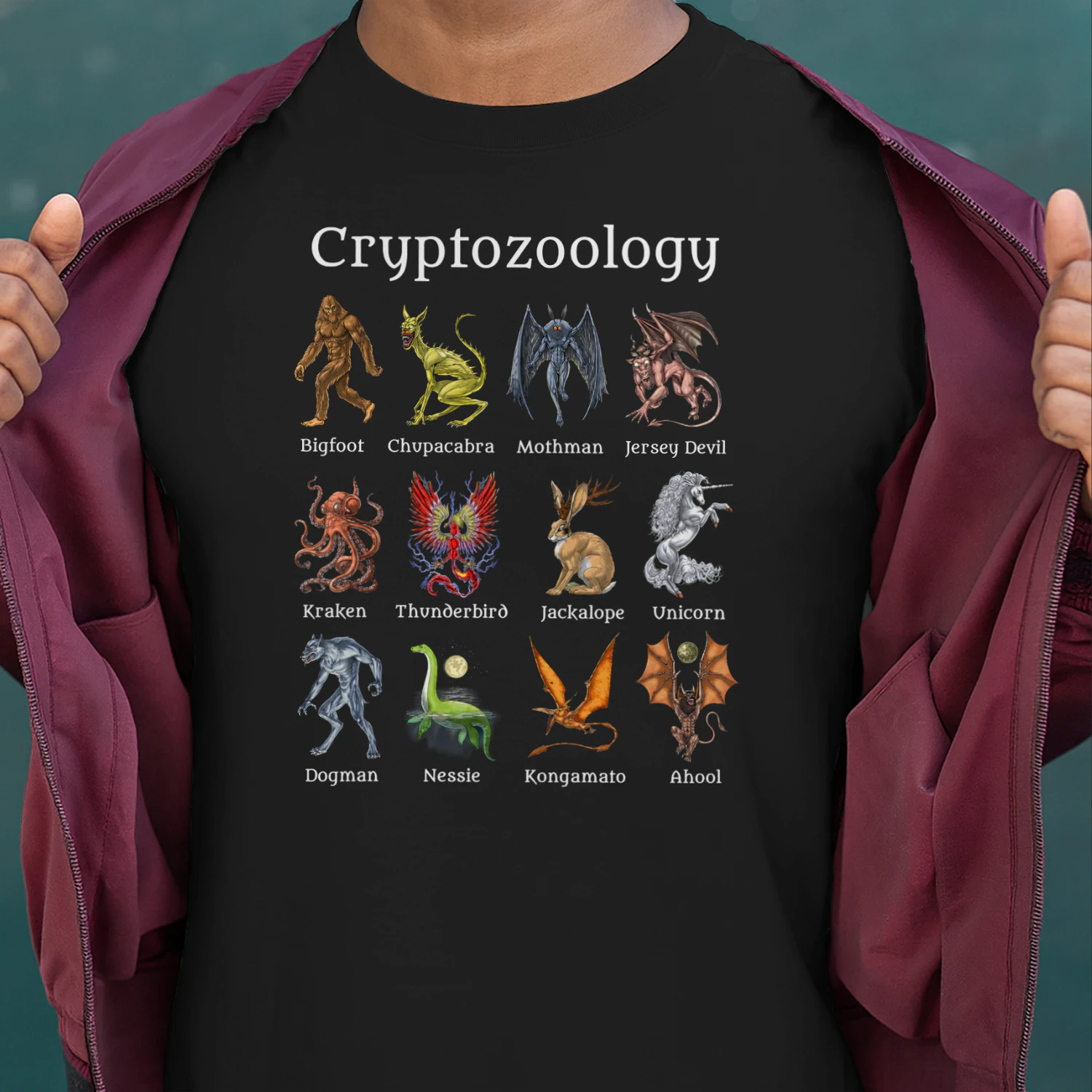 Cryptozoology Cryptid Creatures Fantasy Mythical Monsters