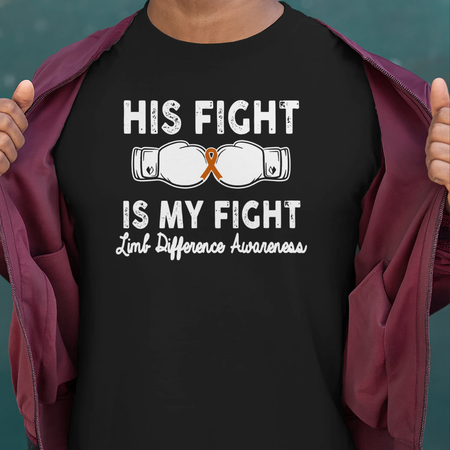 Limb Loss - His fight is my fight limb difference awareness
