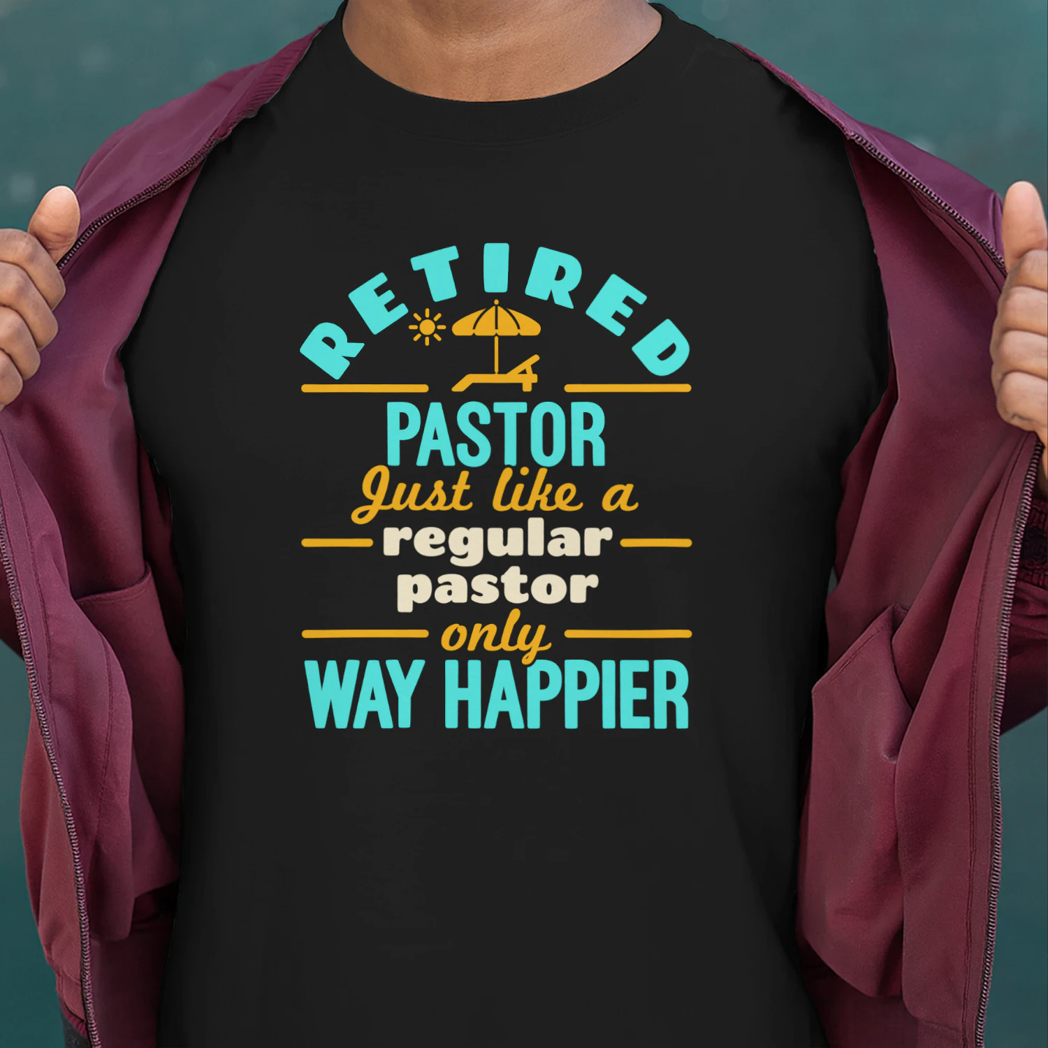 Retired Pastor Just Like a Regular Pastor Only Way Happier