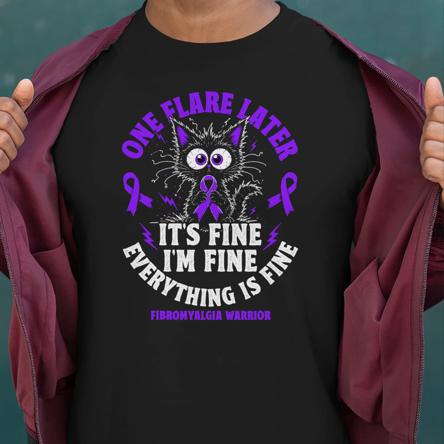 Funny Fibromyalgia Warrior Flare Day Fibromyalgia