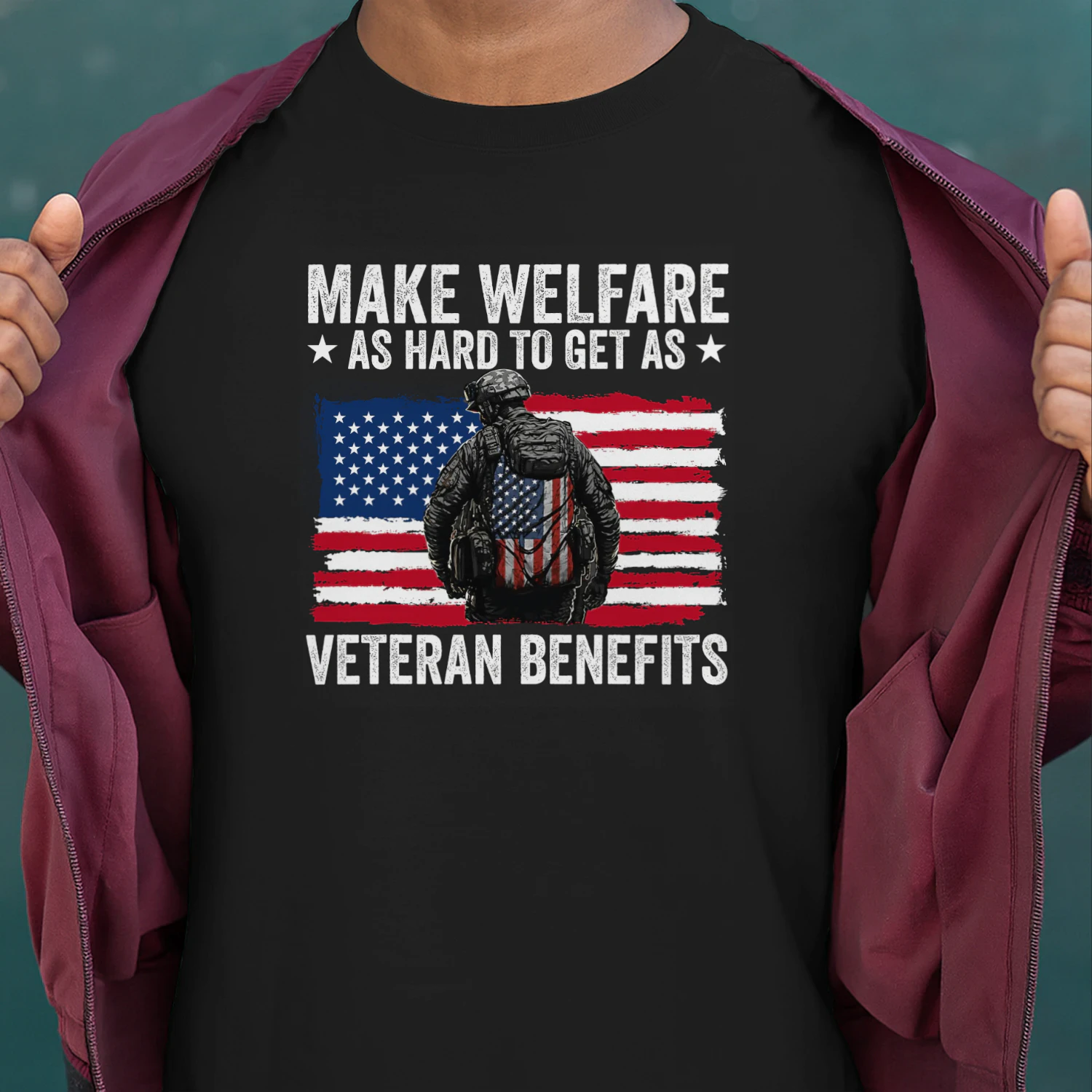 Make Welfare As Hard To Get As Veteran Benefits