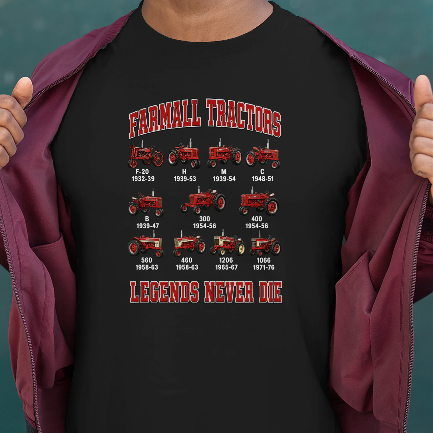 Farmall Tractors Legends Never Die