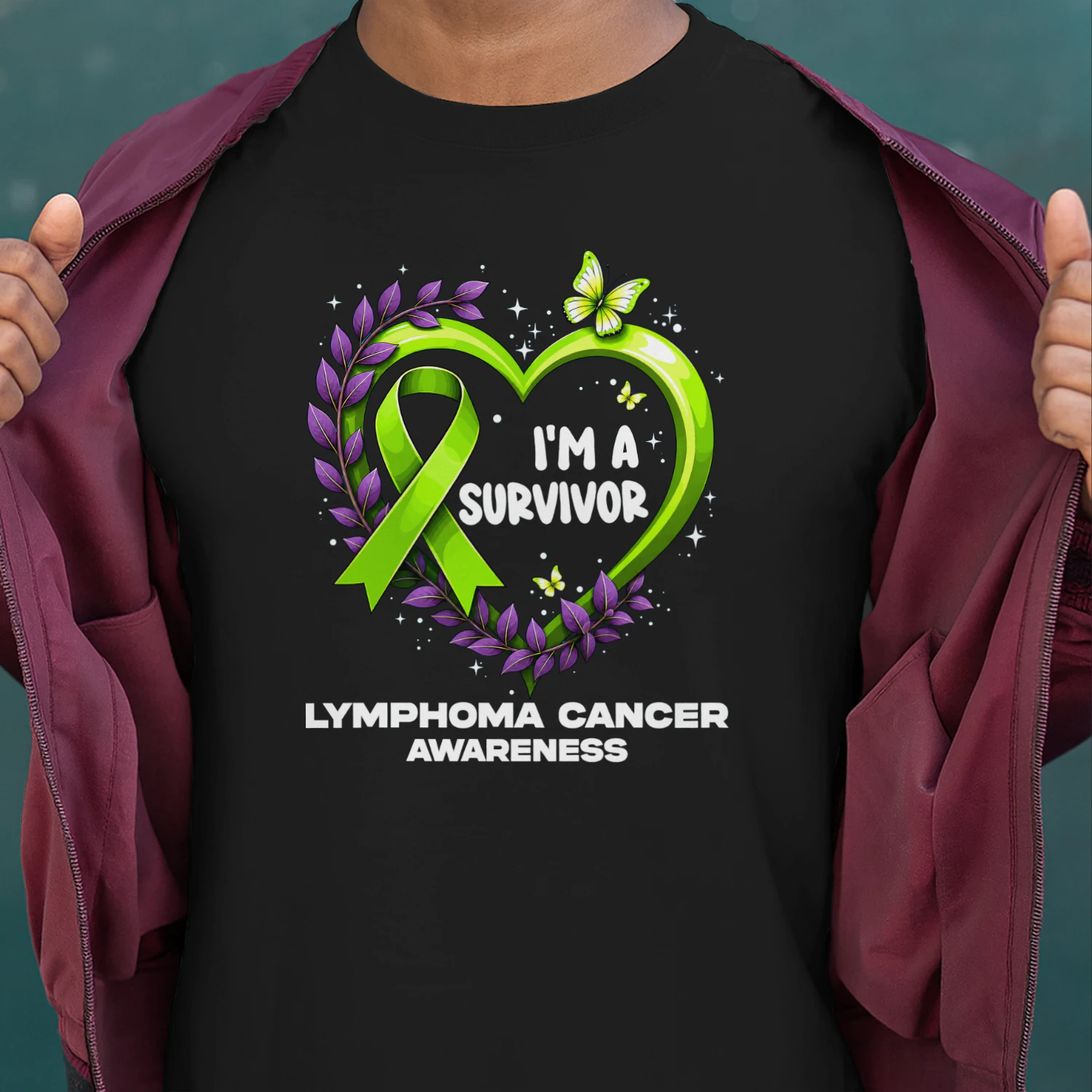 I'm A Survivor Lymphoma Cancer Awareness