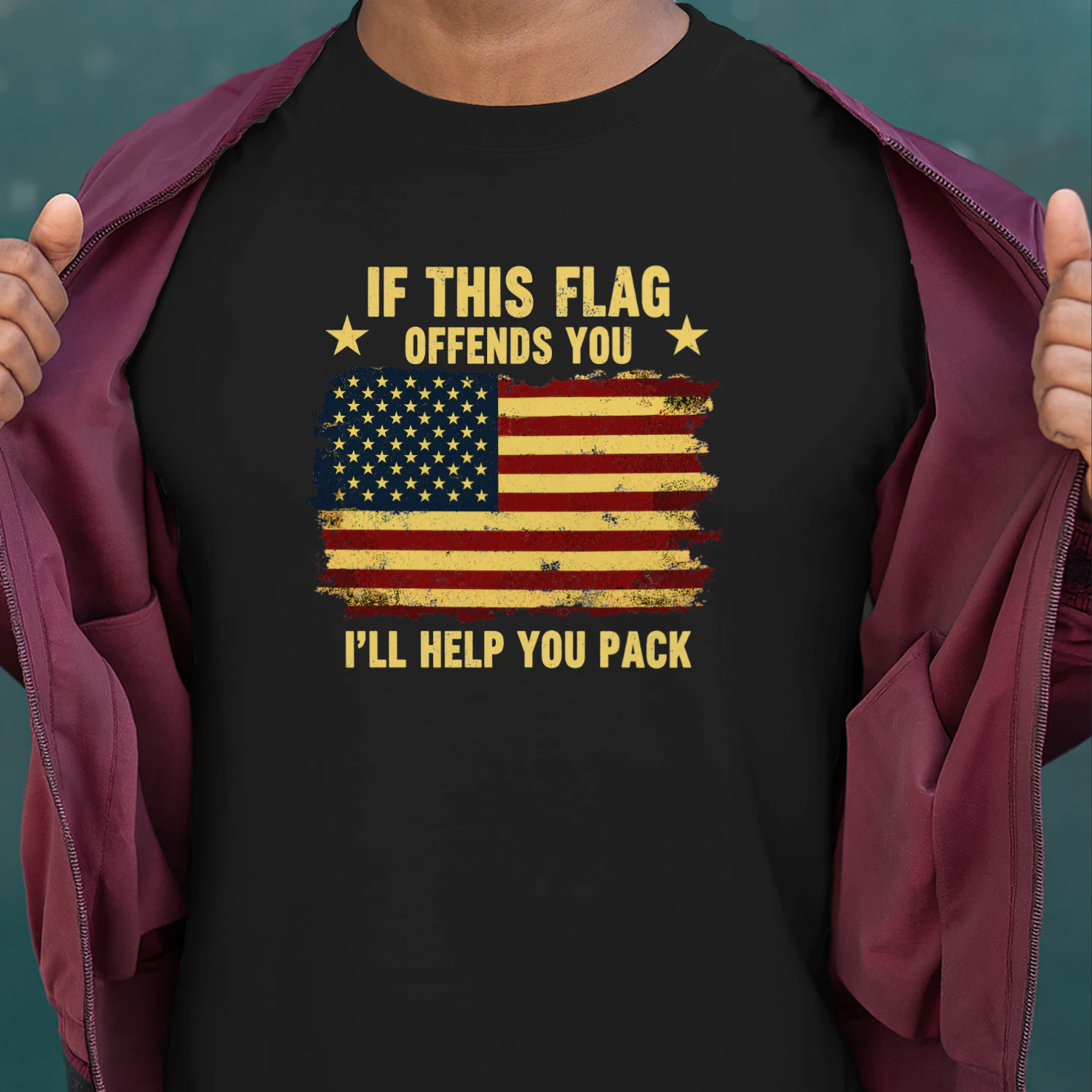 If This Flag Offends You Ill Help You Pack