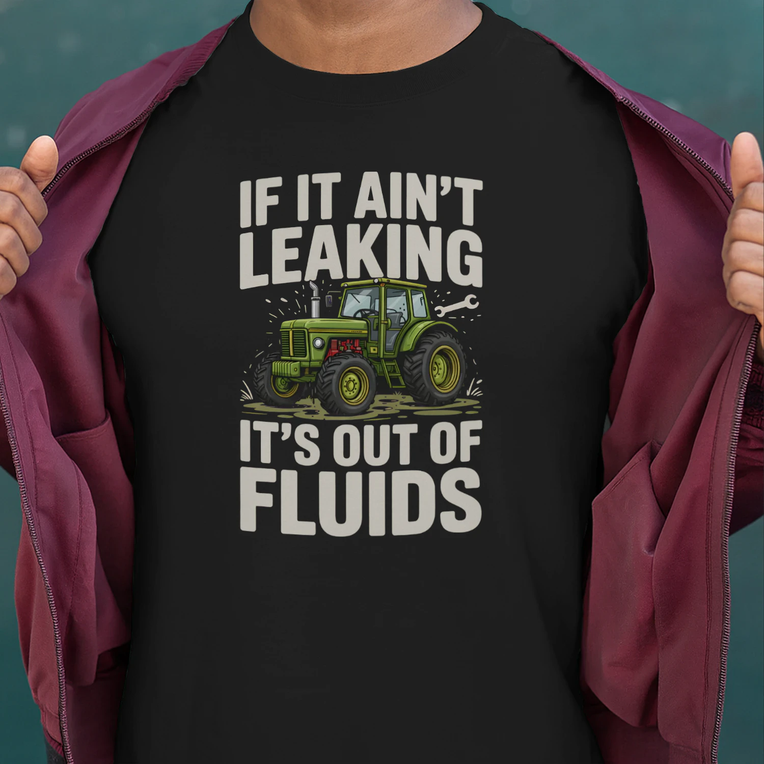 If It Ain’t Leaking It’s Out Of Fluids