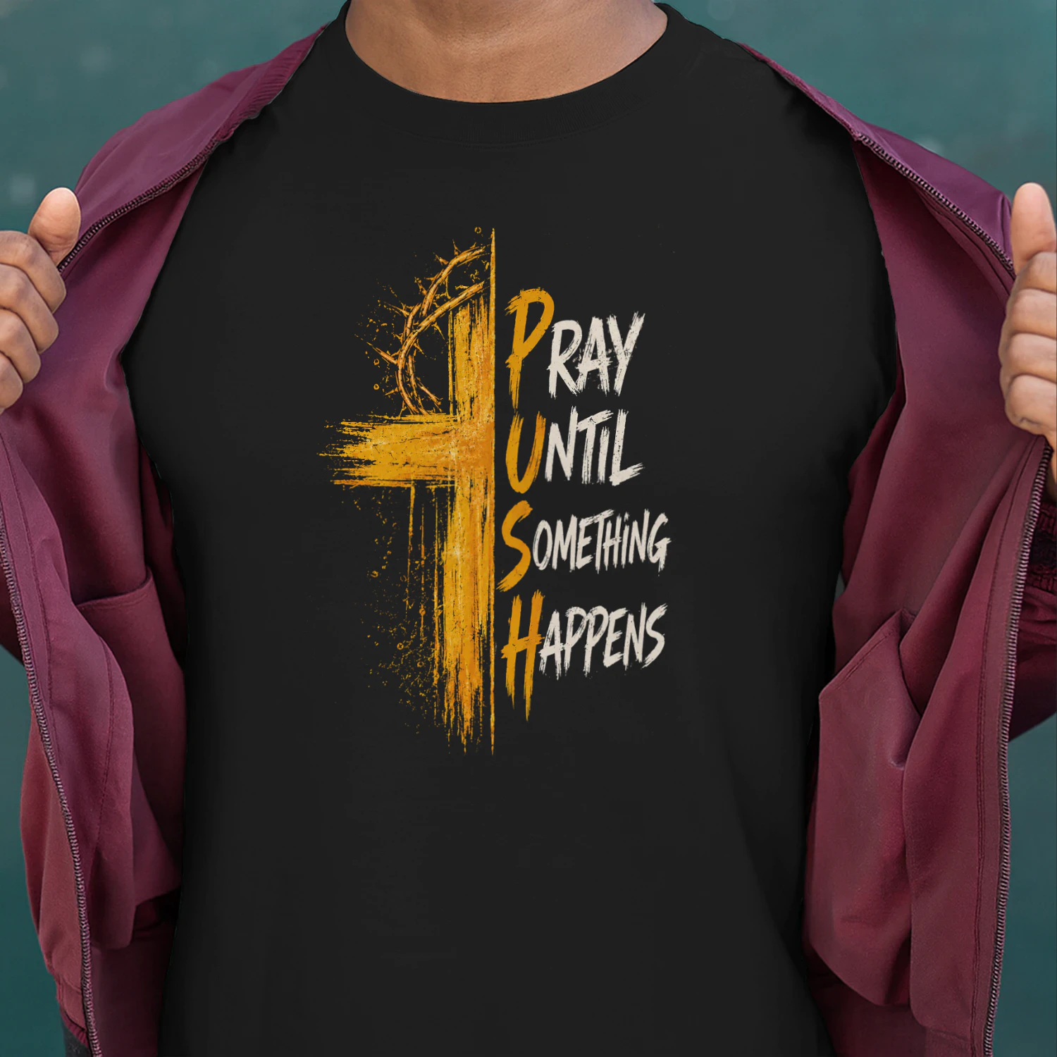 Pray until something happens