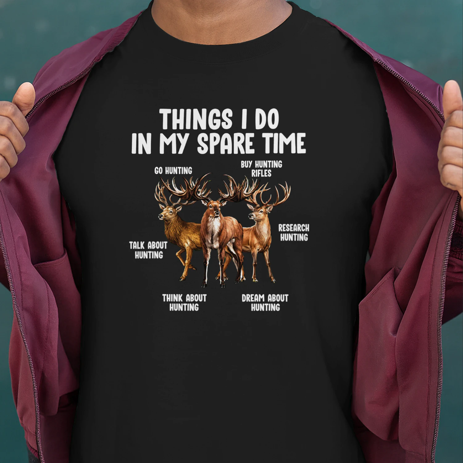 Things I Do In My Spare Time Reindeers Hunting