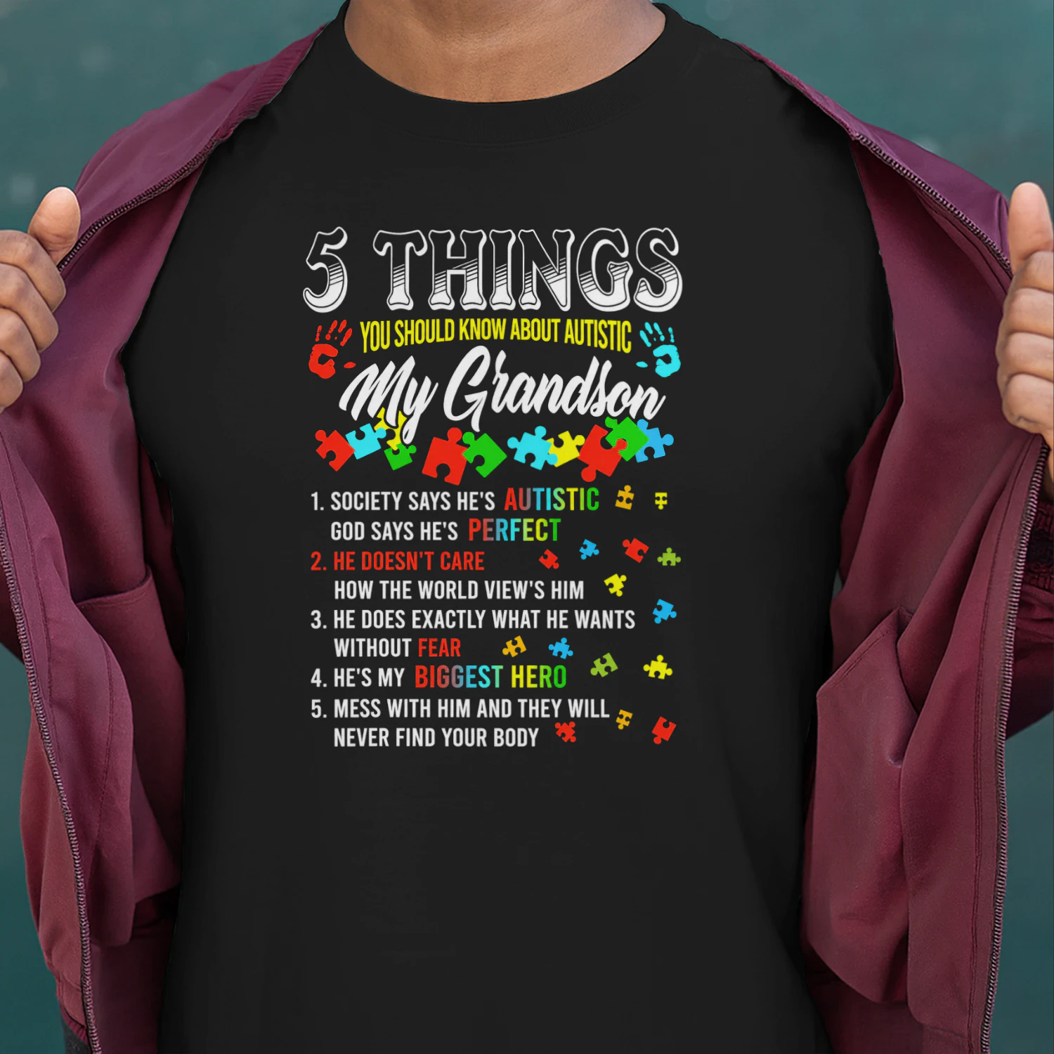 5 Things You Know About Autistic Grandson Autism Awareness