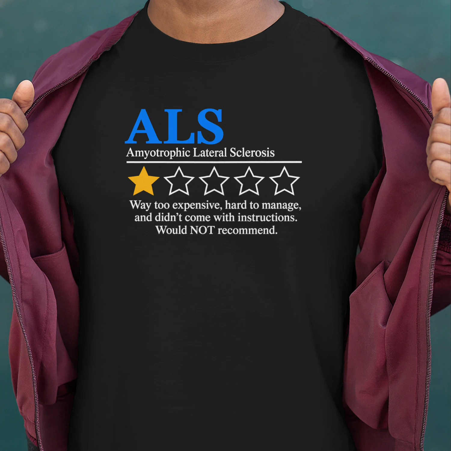 ALS Awareness Month 2025 ALS Disease Not Recommend One Star