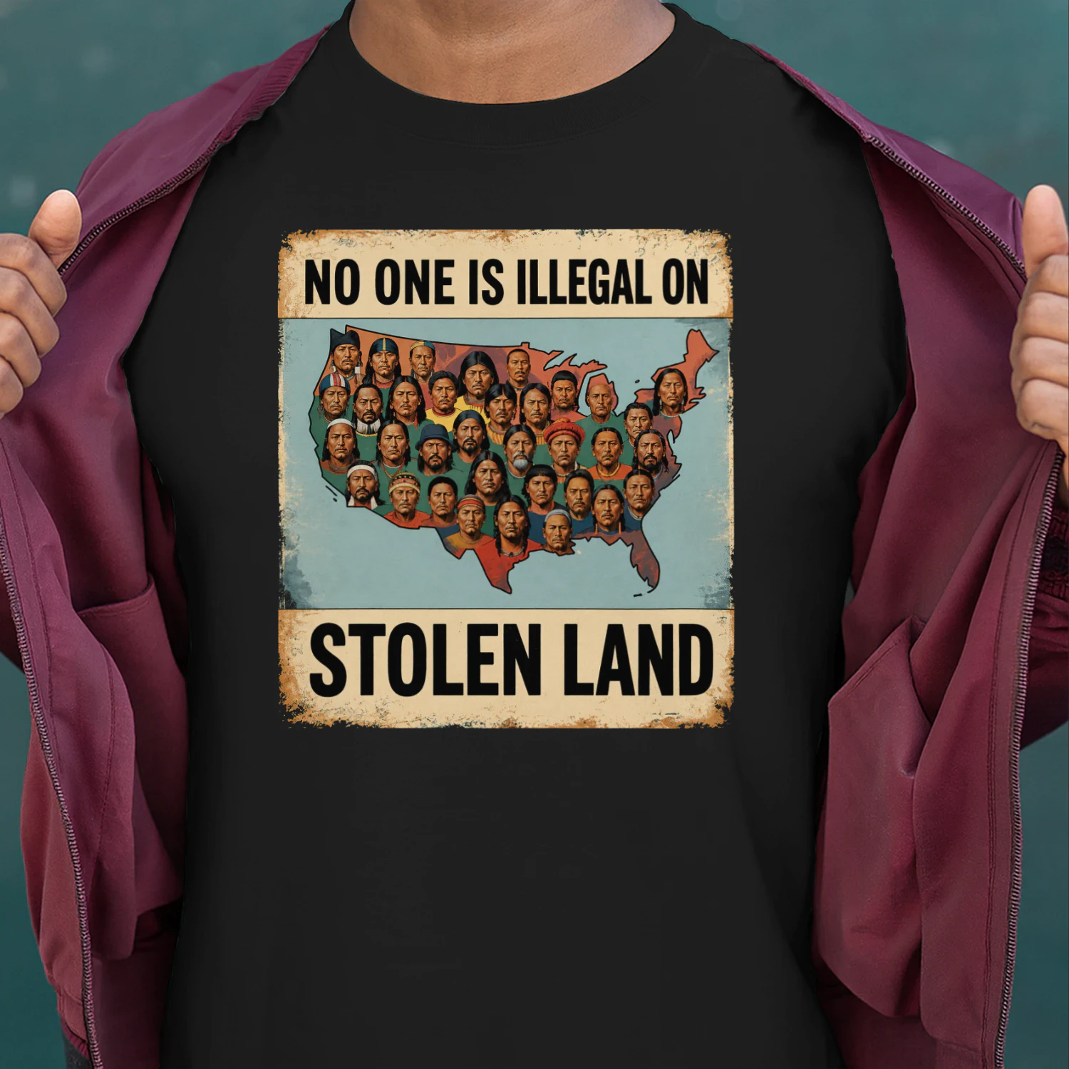 Indigenous Peoples Day No One Is Illegal On Stolen Land History