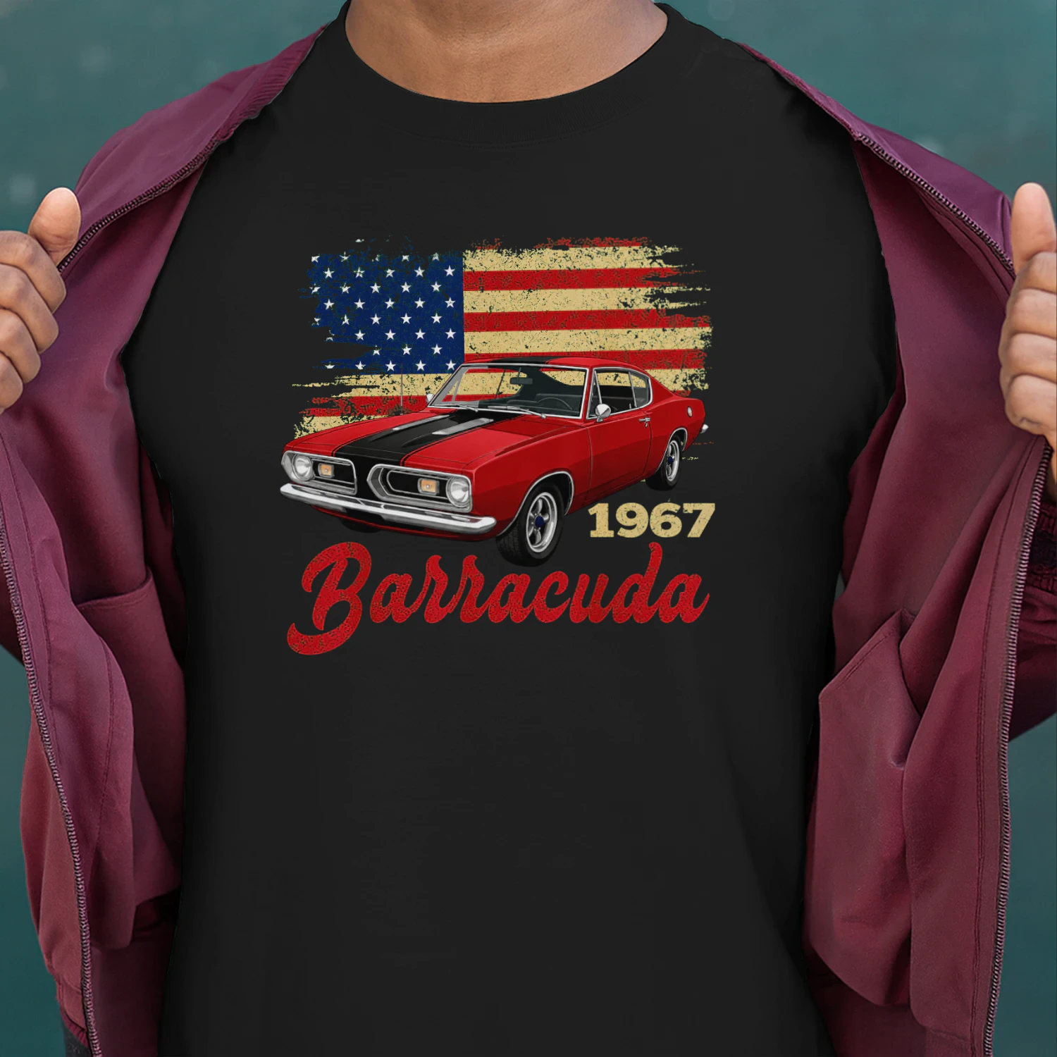 1967 Barracuda Silhouette Muscle Cars Hotrod
