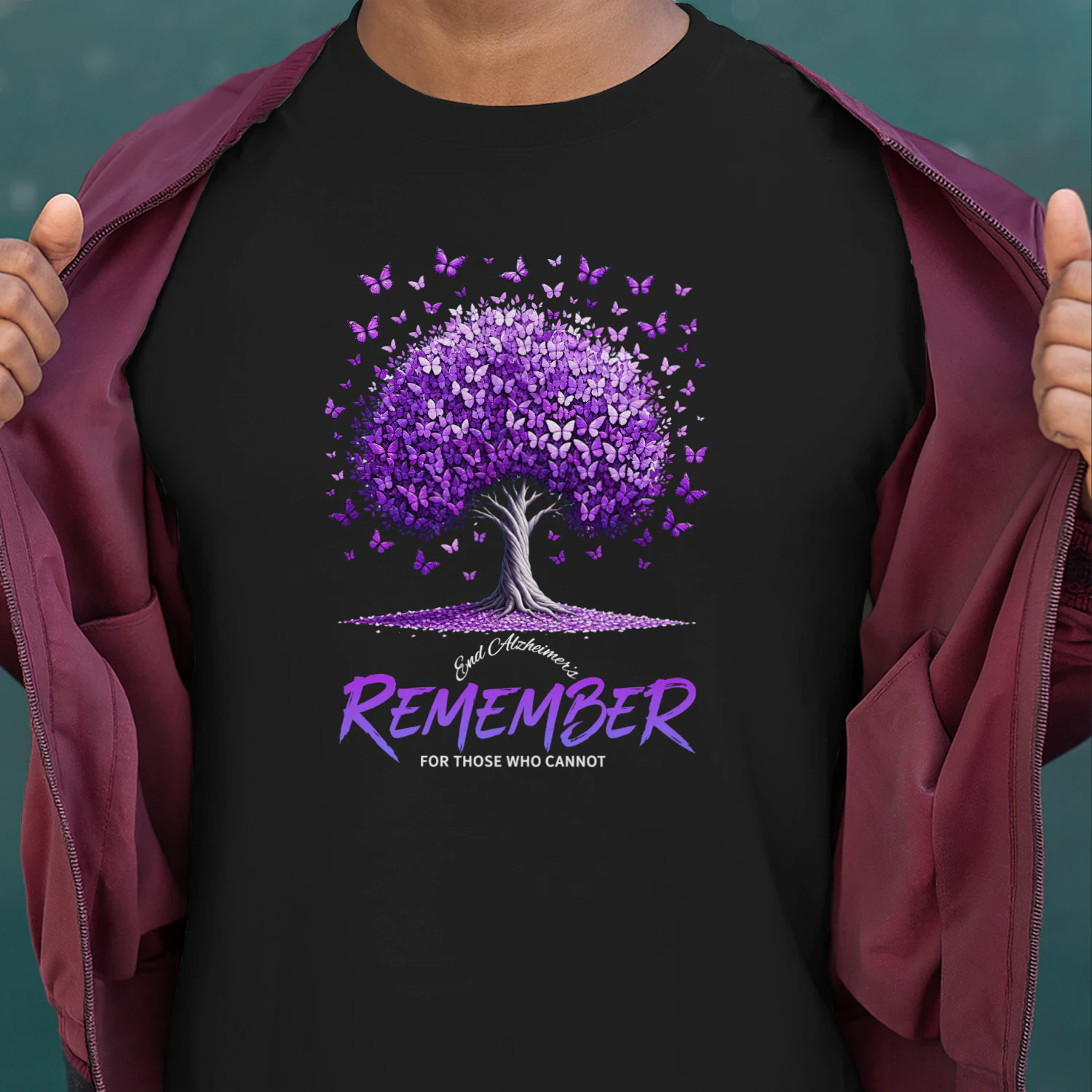 Alzheimer Awareness Warrior Remember For Those Who Cannot