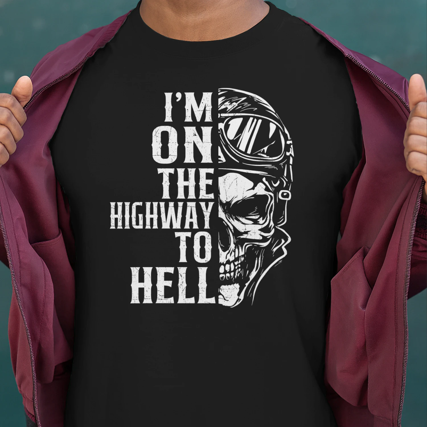 Im On The Highway To Hell Biker Motorcycle