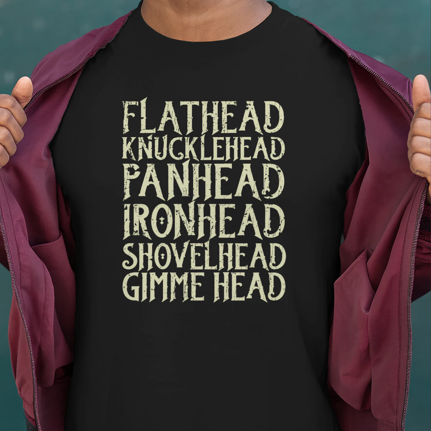 Head Count 1903 Biker