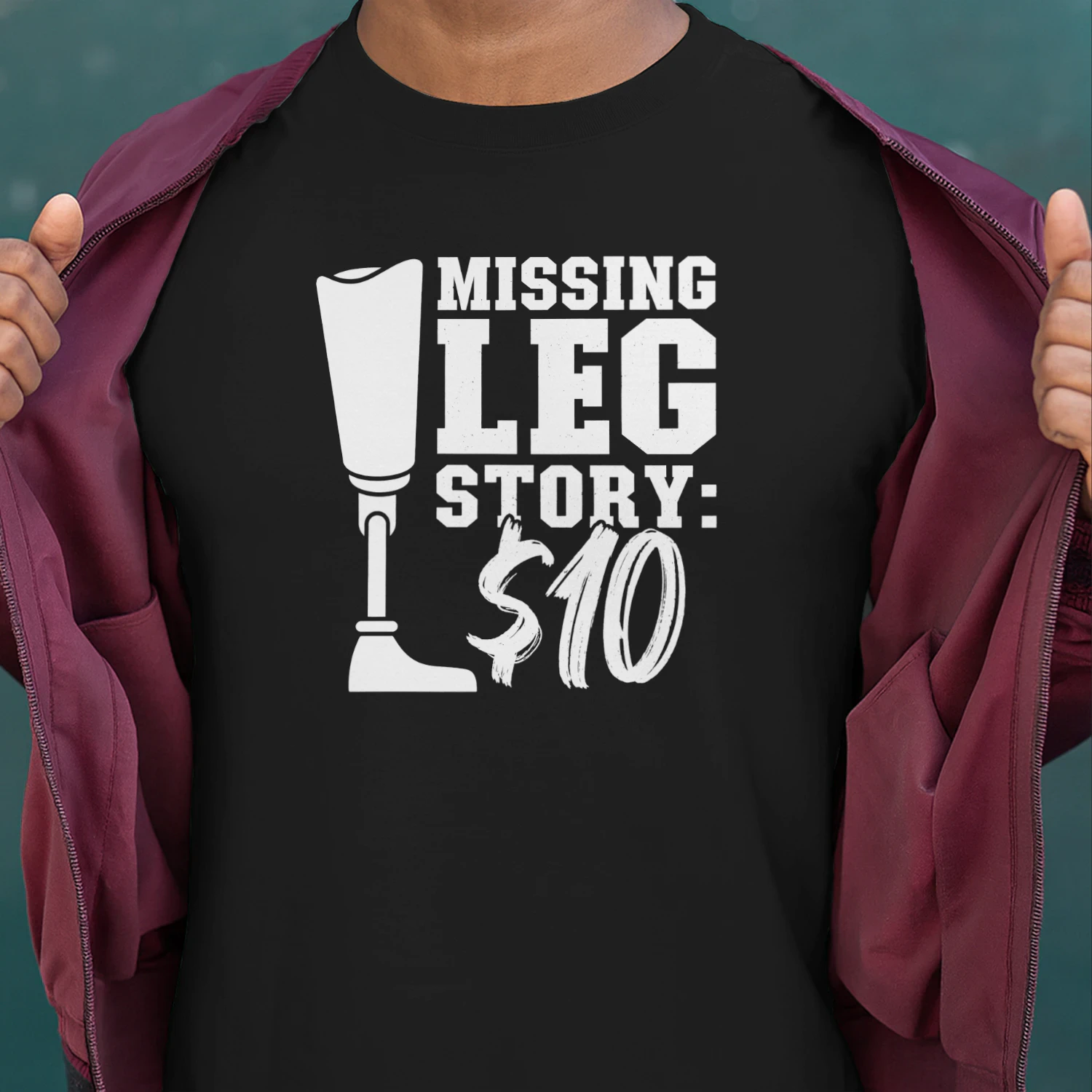 Limb Loss - Missing leg story