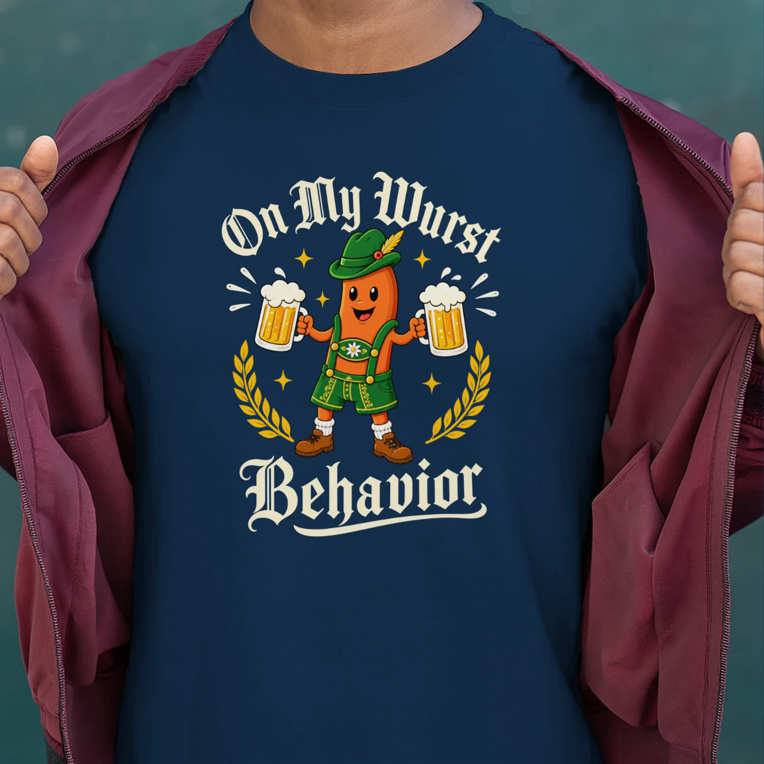Oktoberfest On My Wurst Behavior