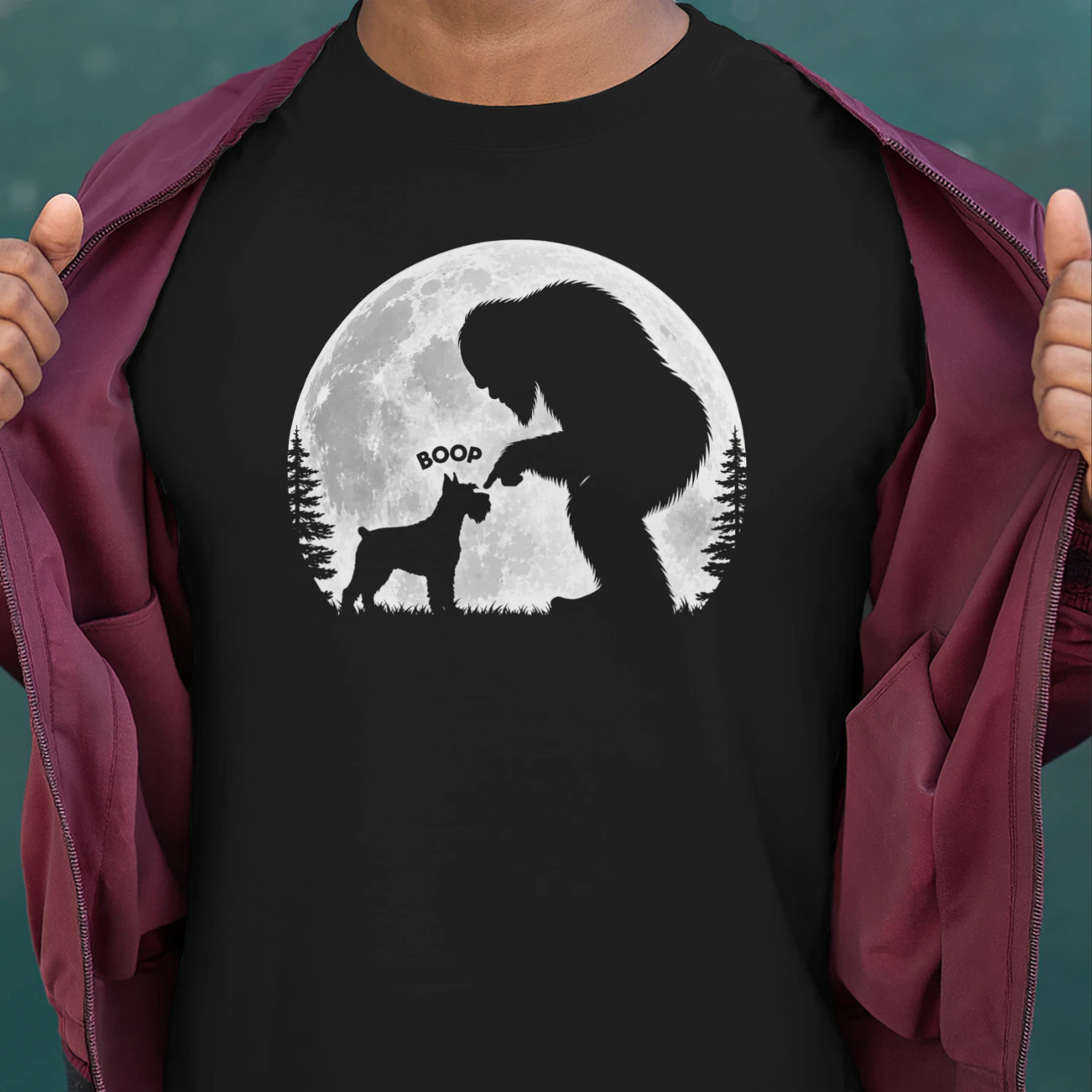 Bigfoot Boop Schnauzer