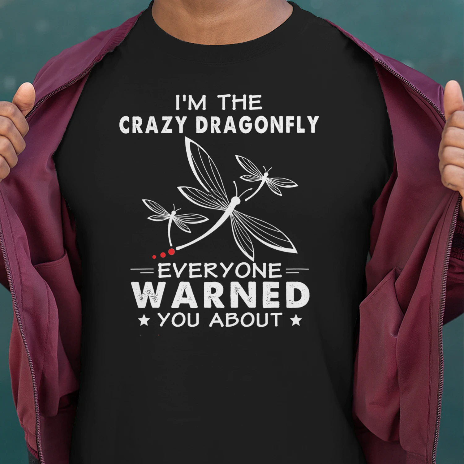 Im The Crazy Dragonfly Everyone Warned You About Dragonfly