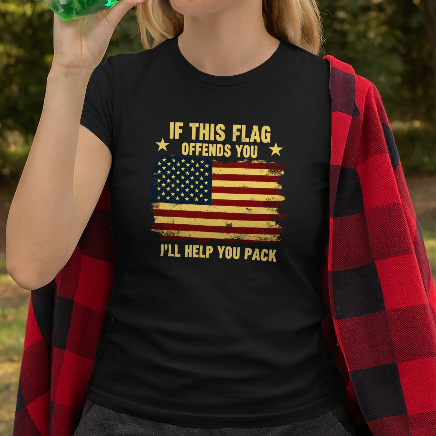 If This Flag Offends You Ill Help You Pack