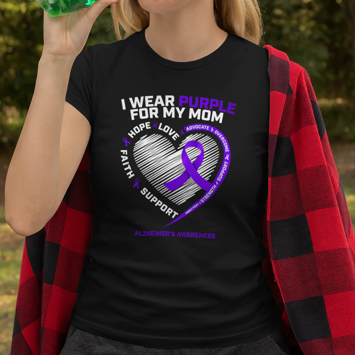 Purple Alzheimers Awareness Products Mom Gifts