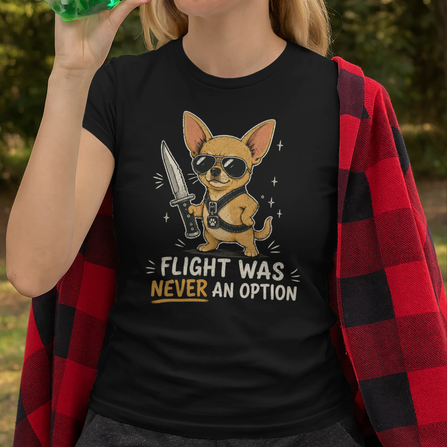 Flight was never an option