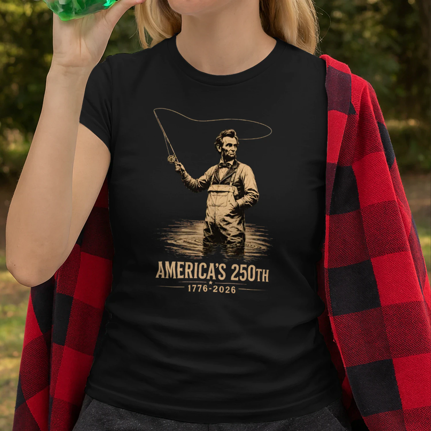 Lincoln fishing america's 250th
