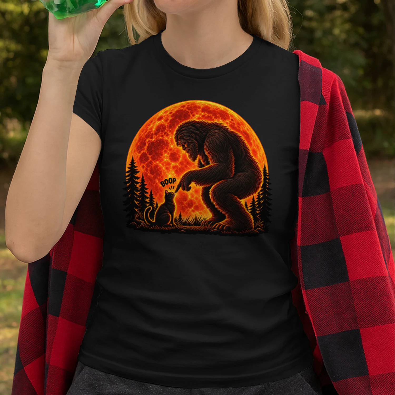 boop bigfoot and cat