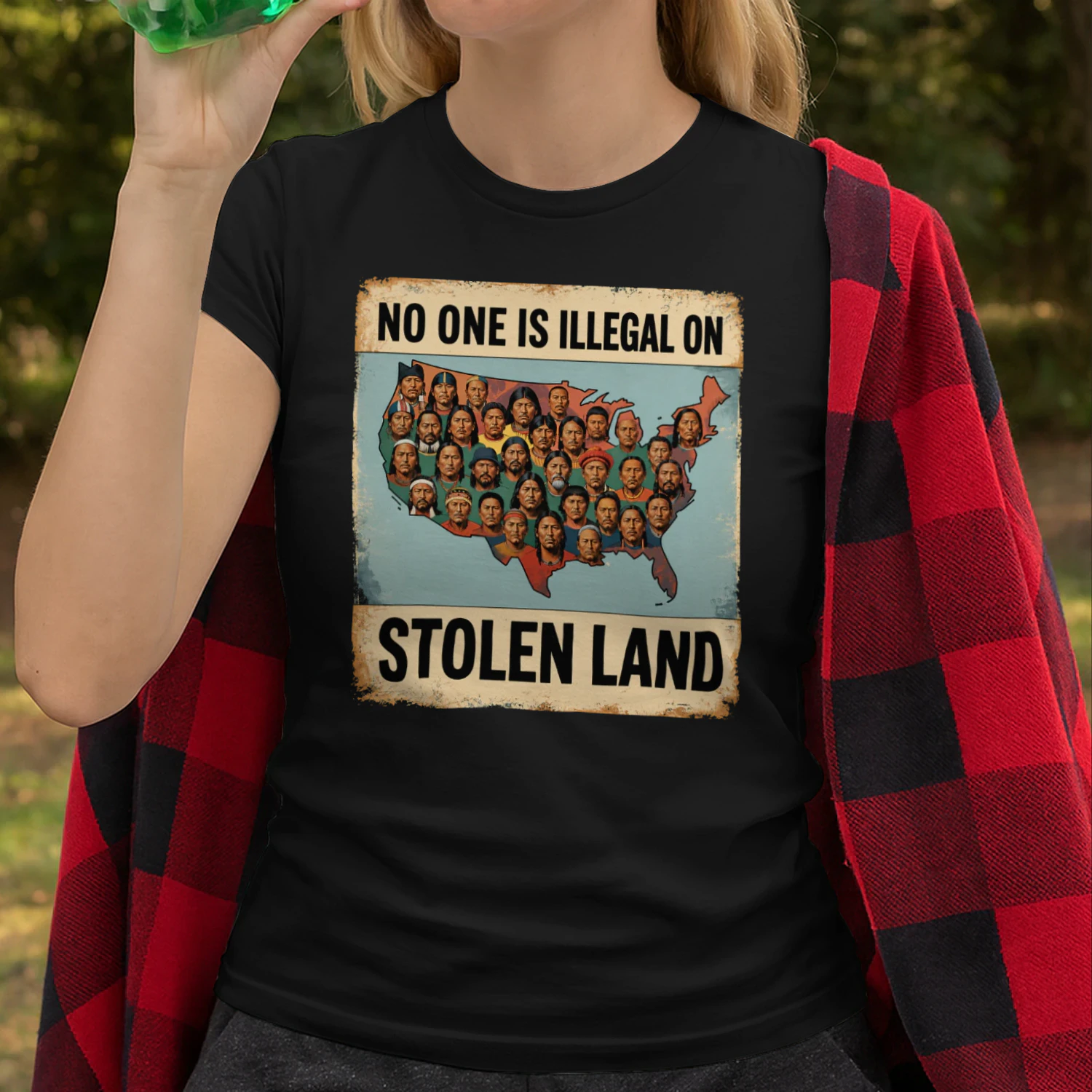 Indigenous Peoples Day No One Is Illegal On Stolen Land History