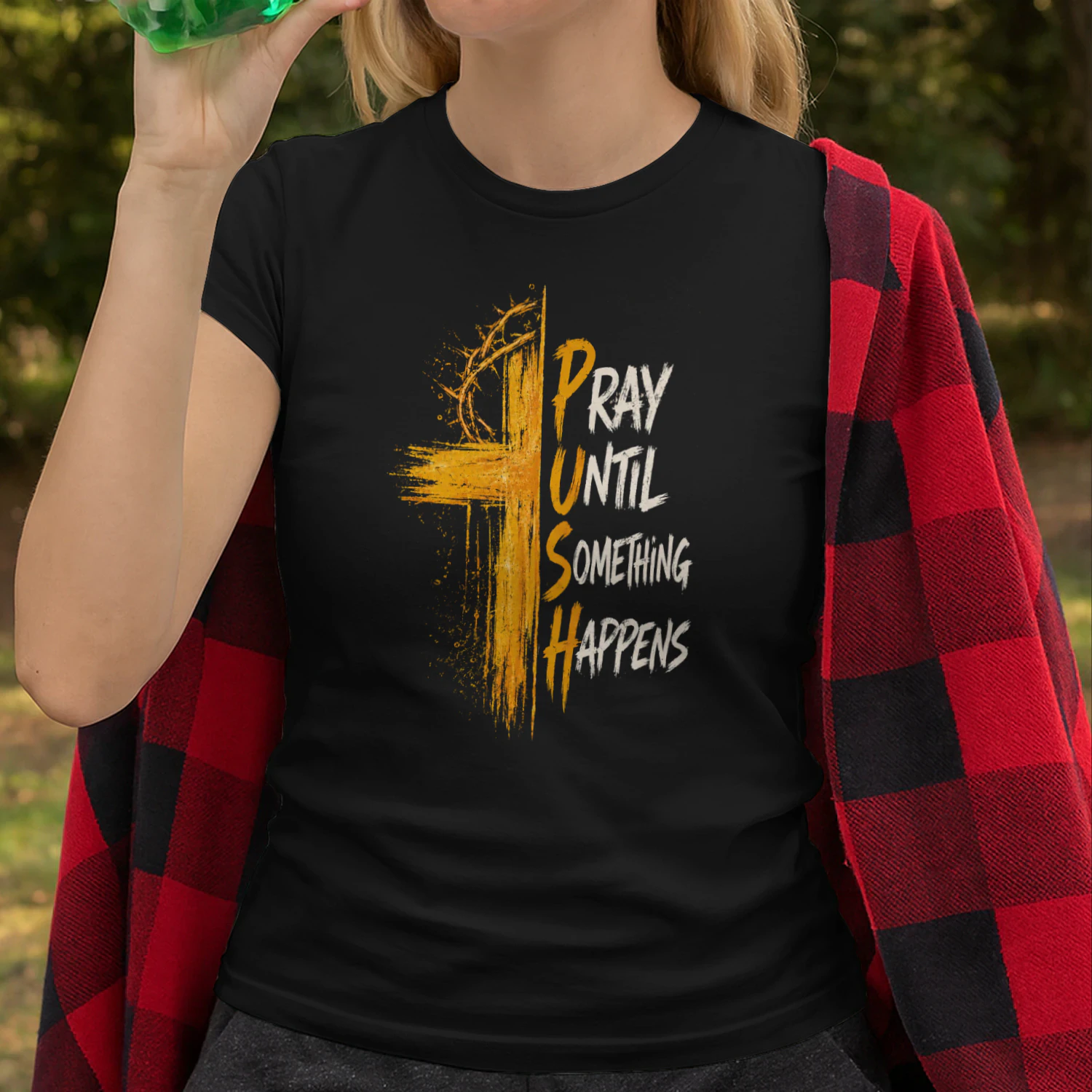 Pray until something happens